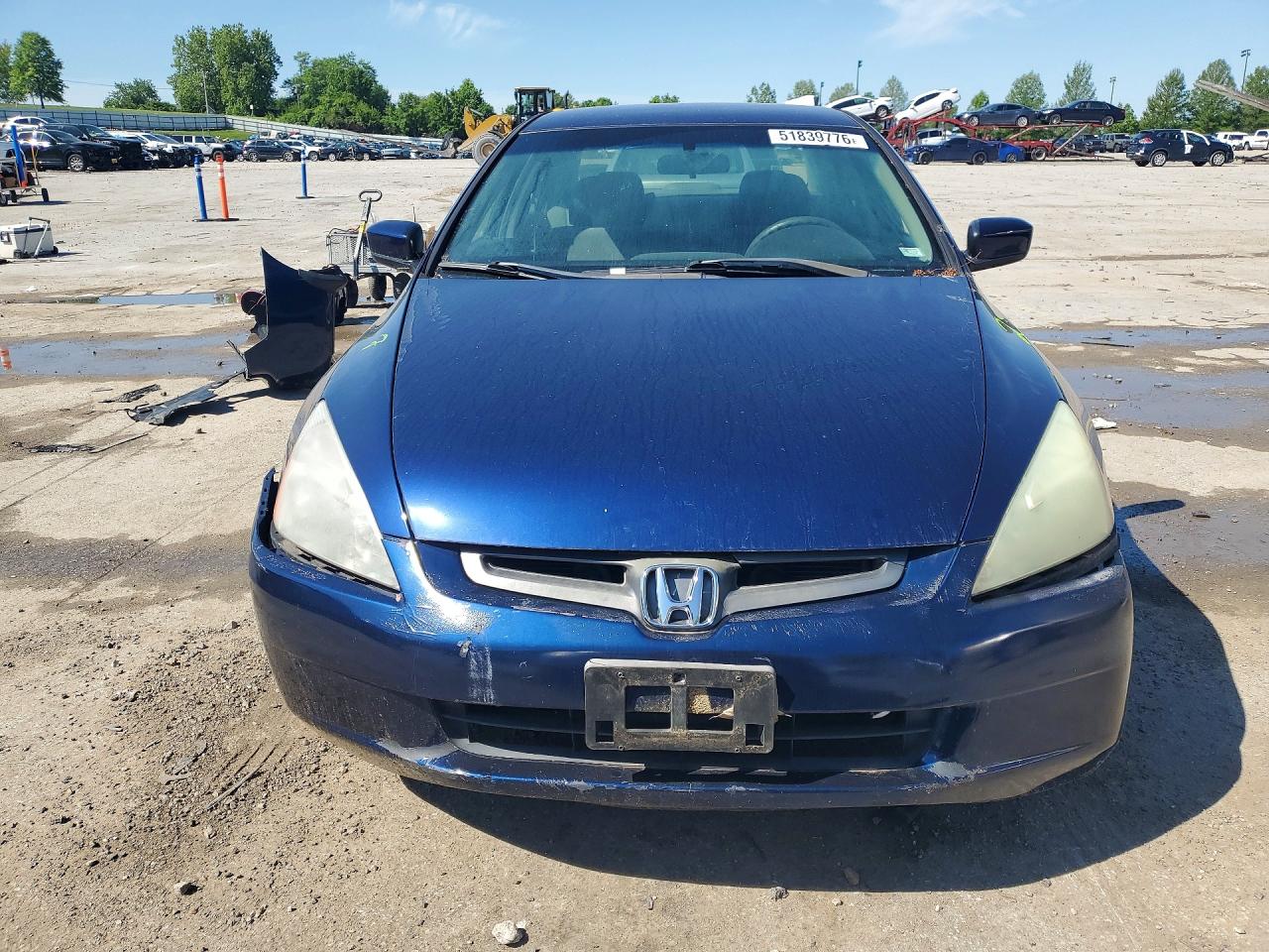 2004 Honda Accord Lx Blue vin: 1HGCM56394A150271