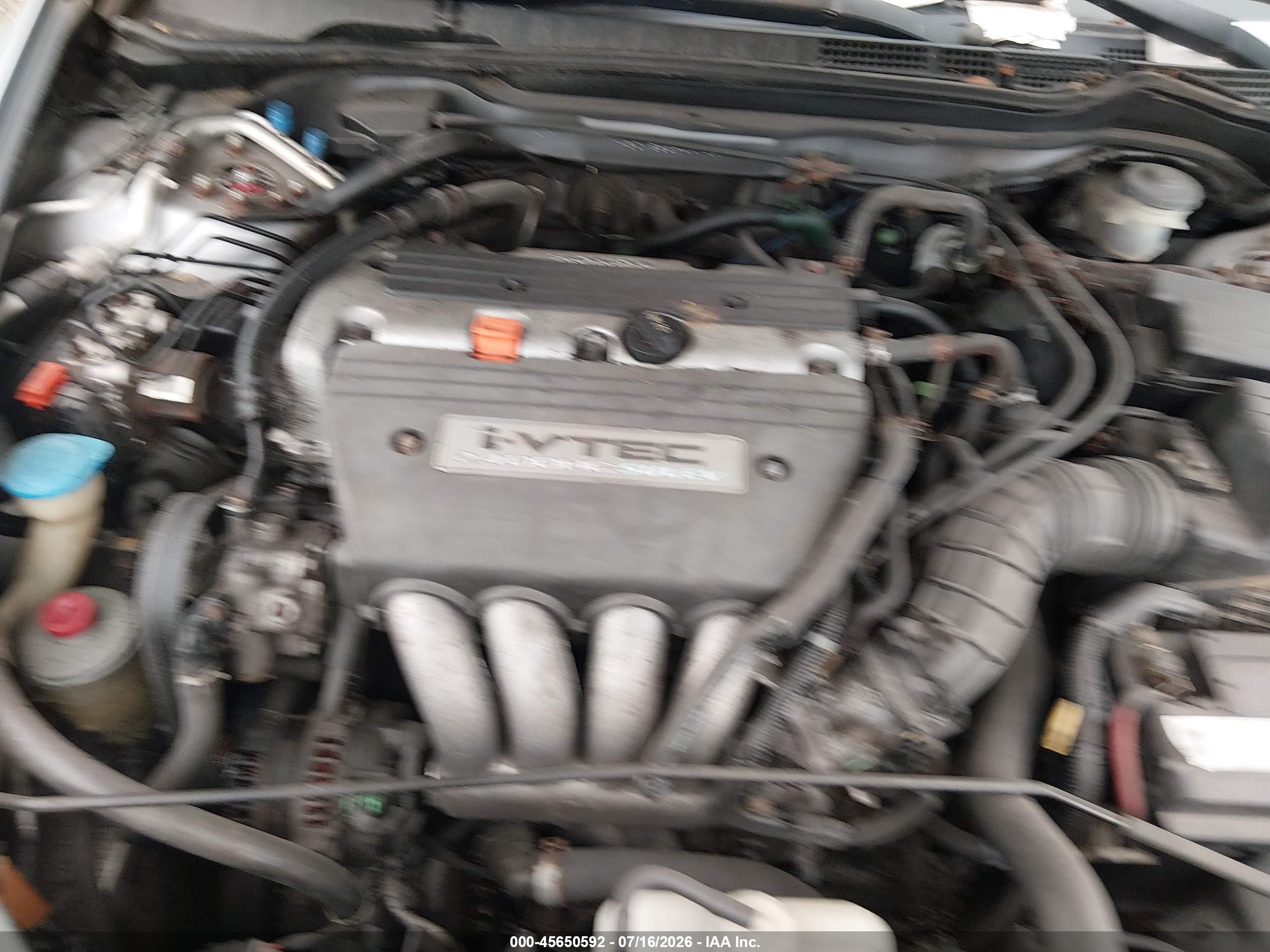2004 Honda Accord 2.4 Lx Gray vin: 1HGCM56394A155793