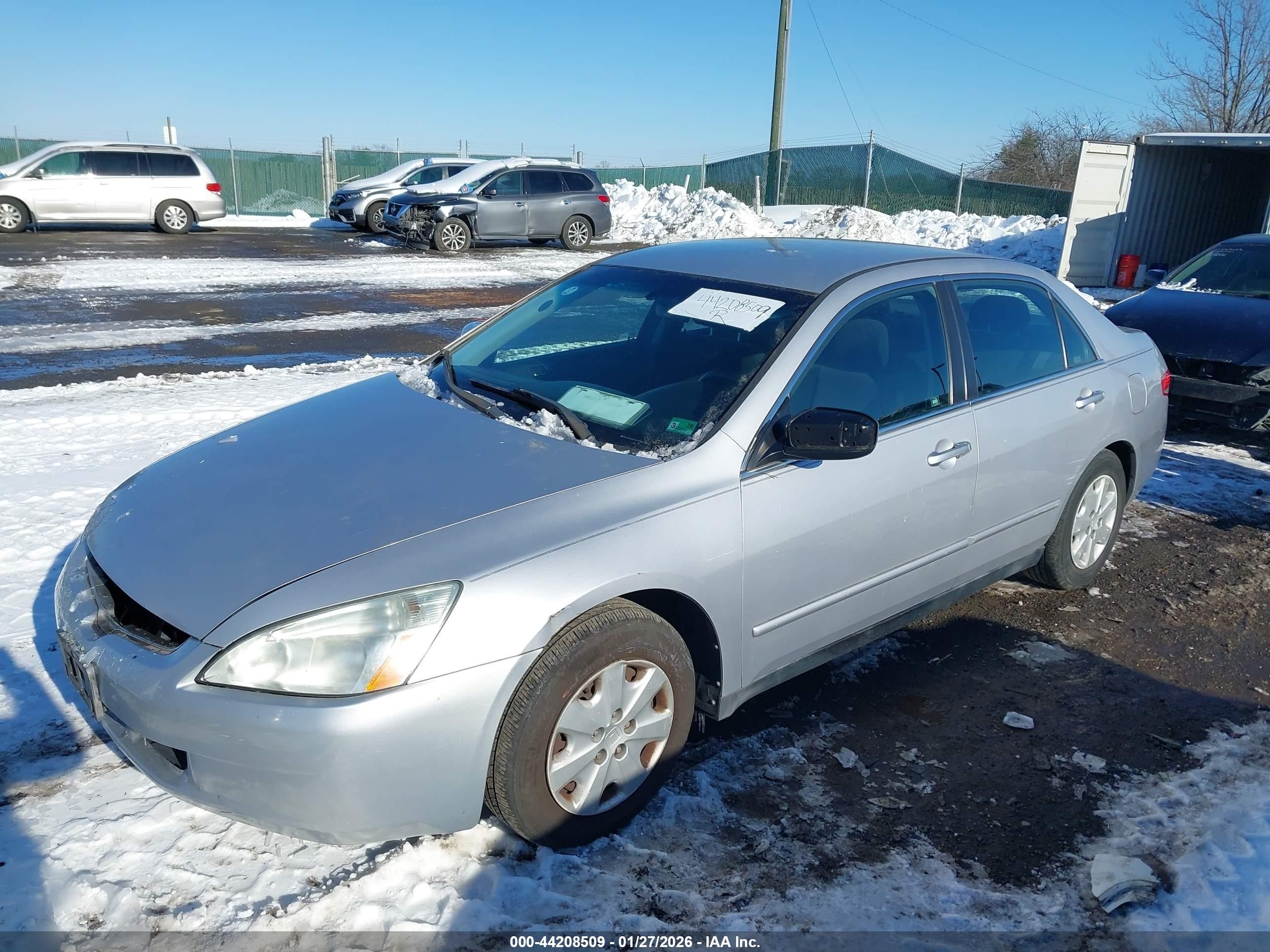 2004 Honda Accord 2.4 Lx Silver vin: 1HGCM56394A165191