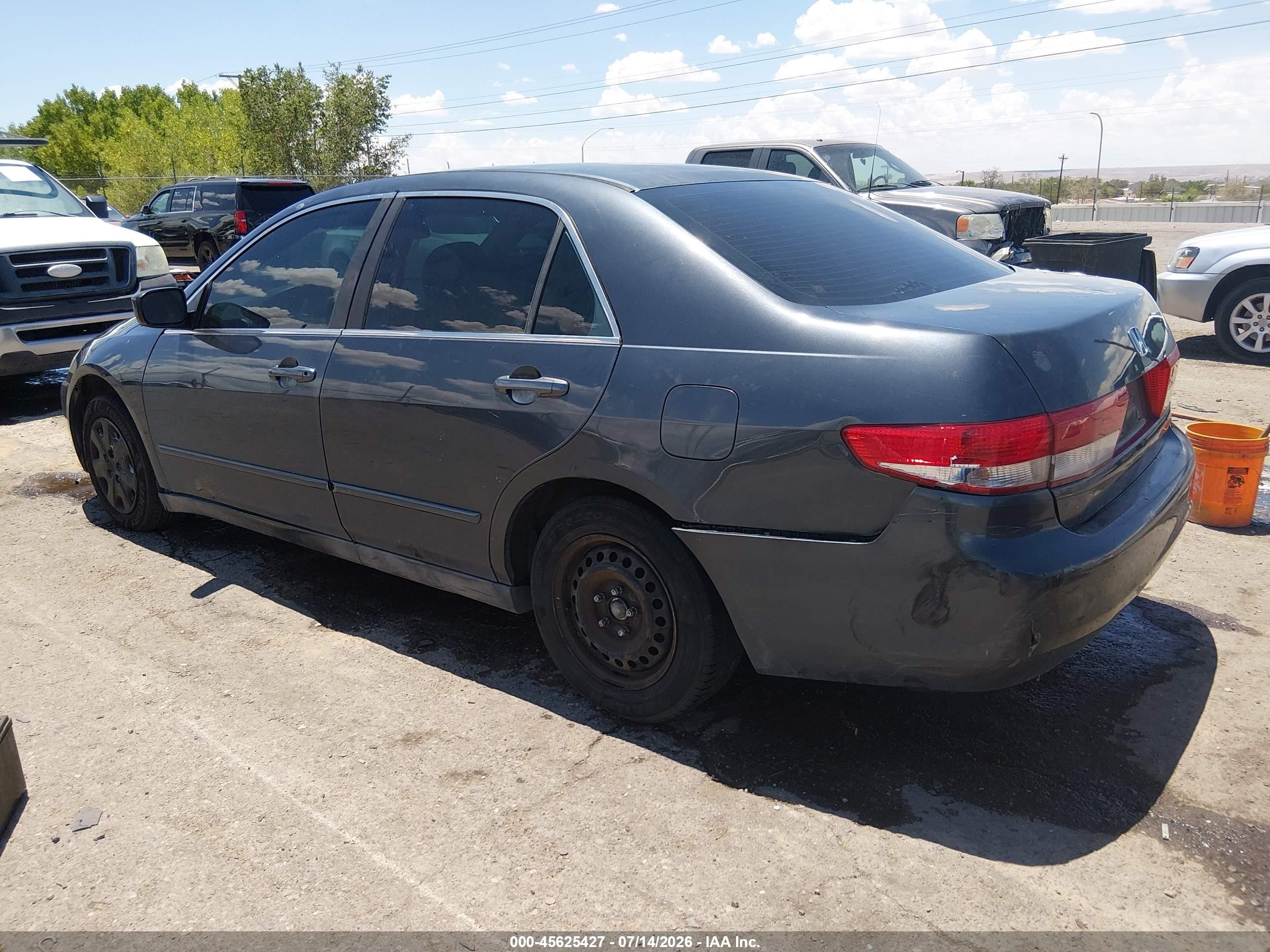 2004 Honda Accord 2.4 Lx Gray vin: 1HGCM56394A172013