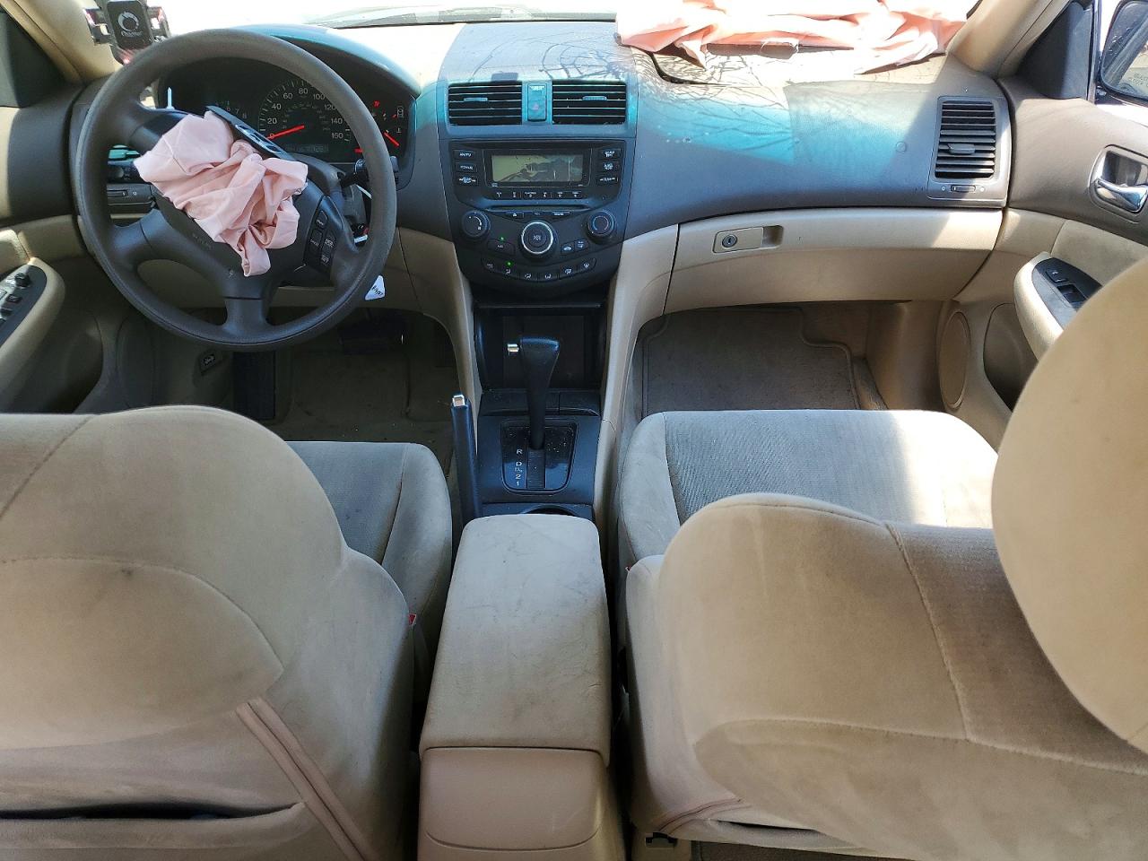 2004 Honda Accord Lx White vin: 1HGCM56394A179561