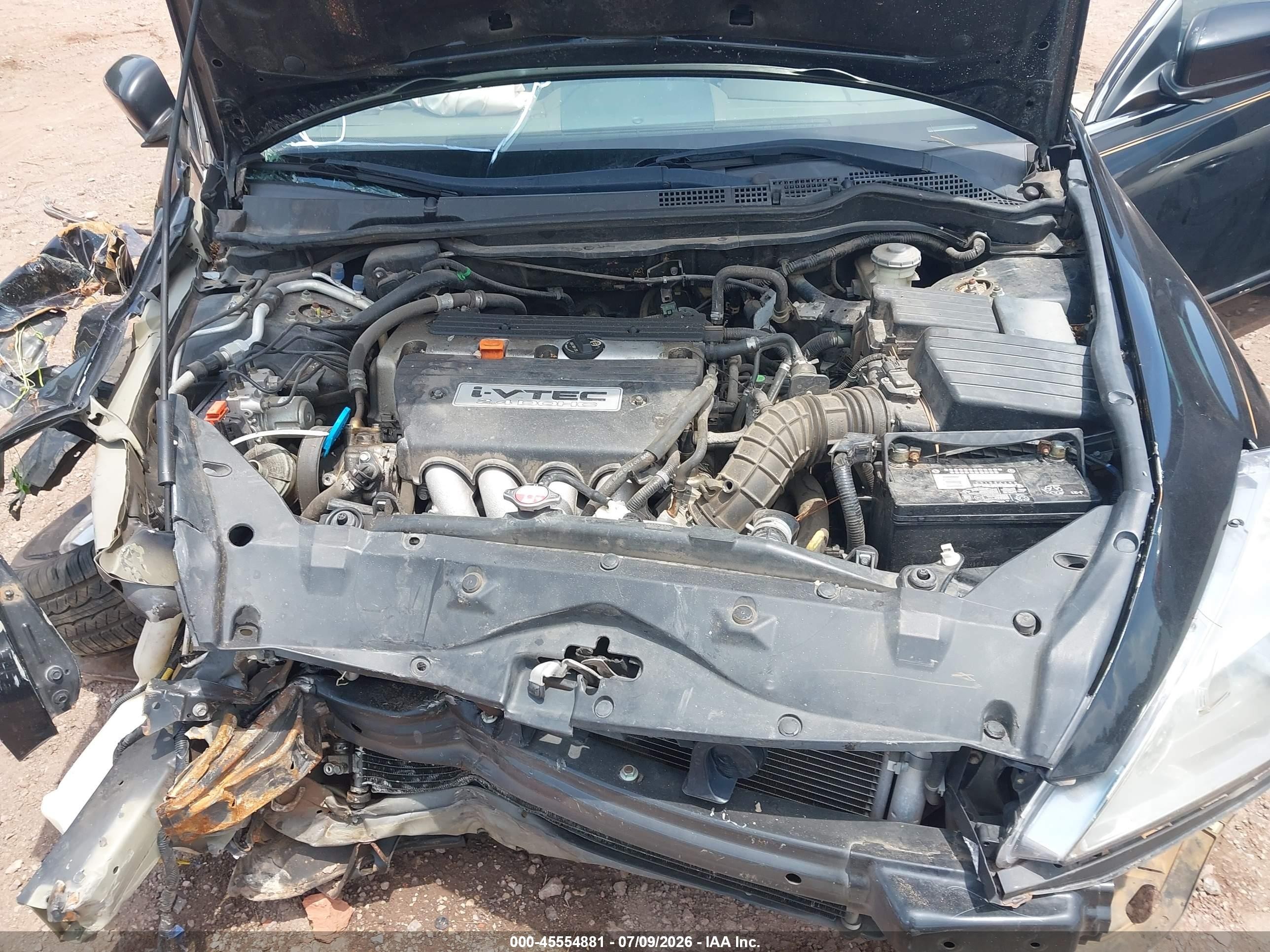 2006 Honda Accord 2.4 Se Black vin: 1HGCM56396A124093