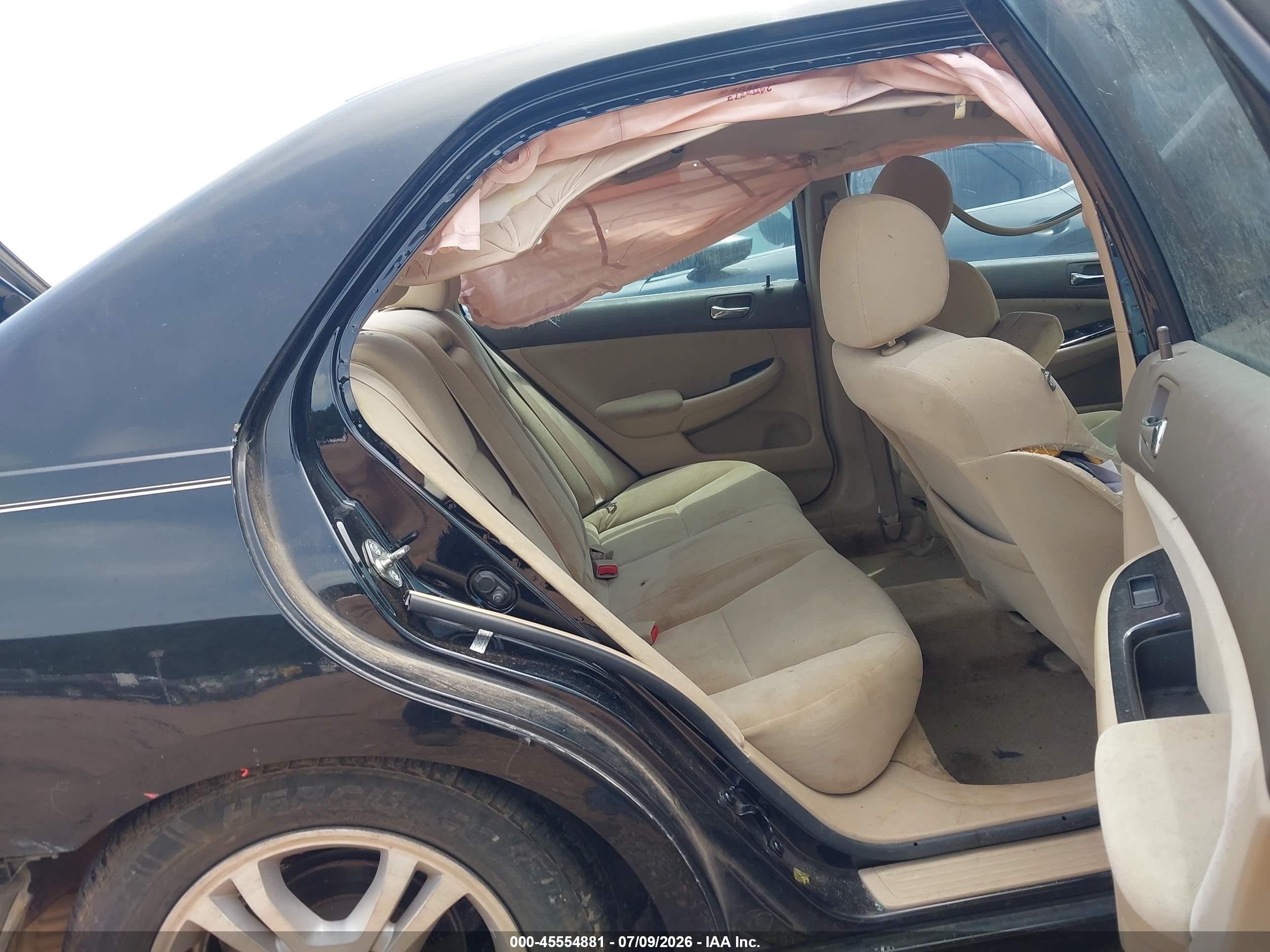 2006 Honda Accord 2.4 Se Black vin: 1HGCM56396A124093