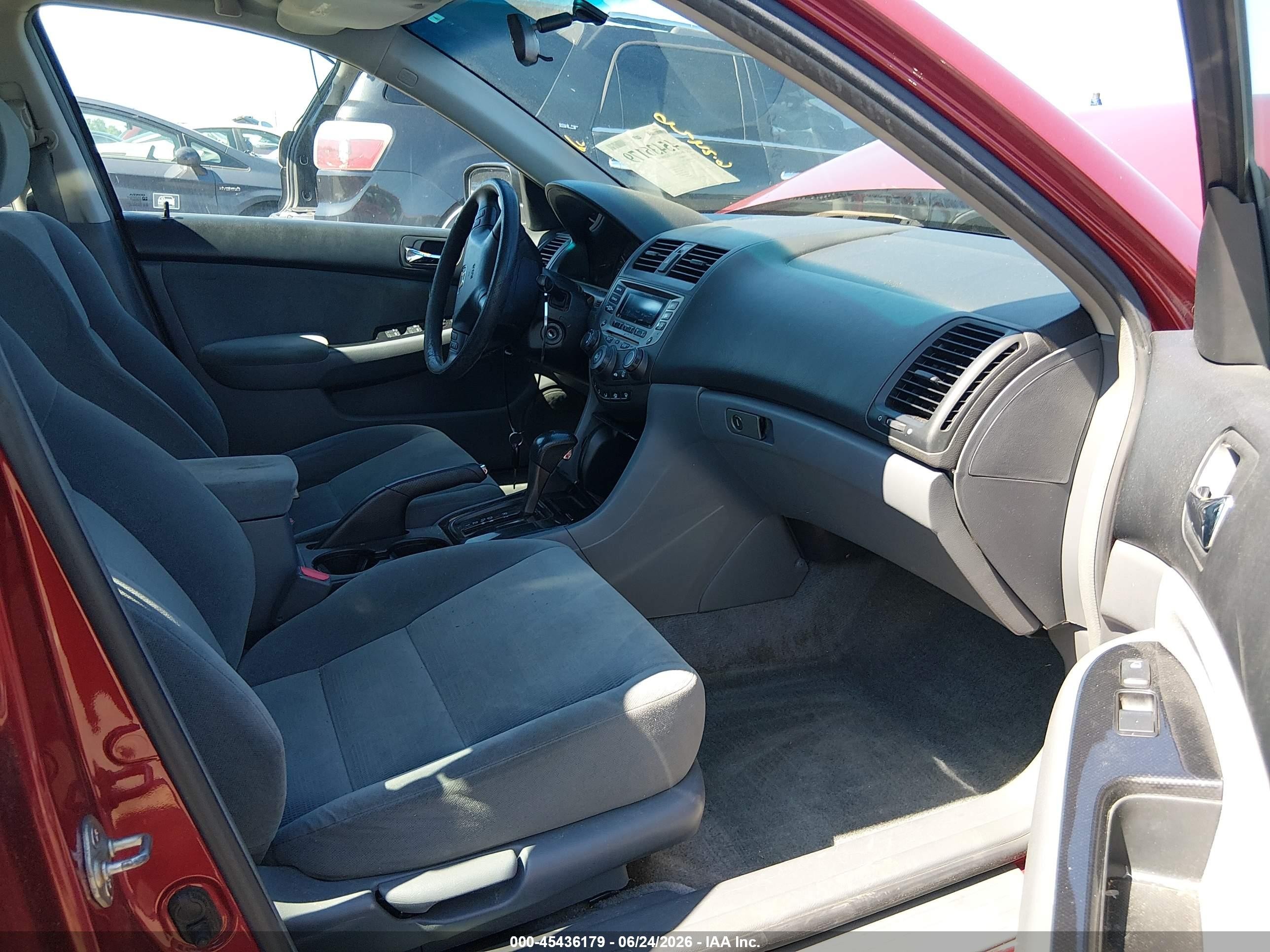 2007 Honda Accord 2.4 Se Red vin: 1HGCM56397A037554