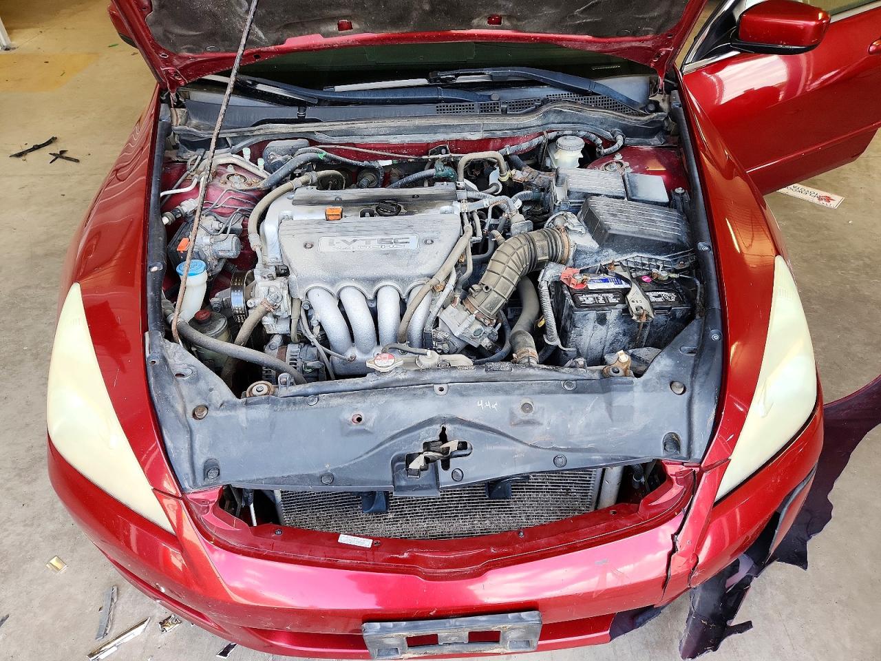 2007 Honda Accord Se Red vin: 1HGCM56397A051017