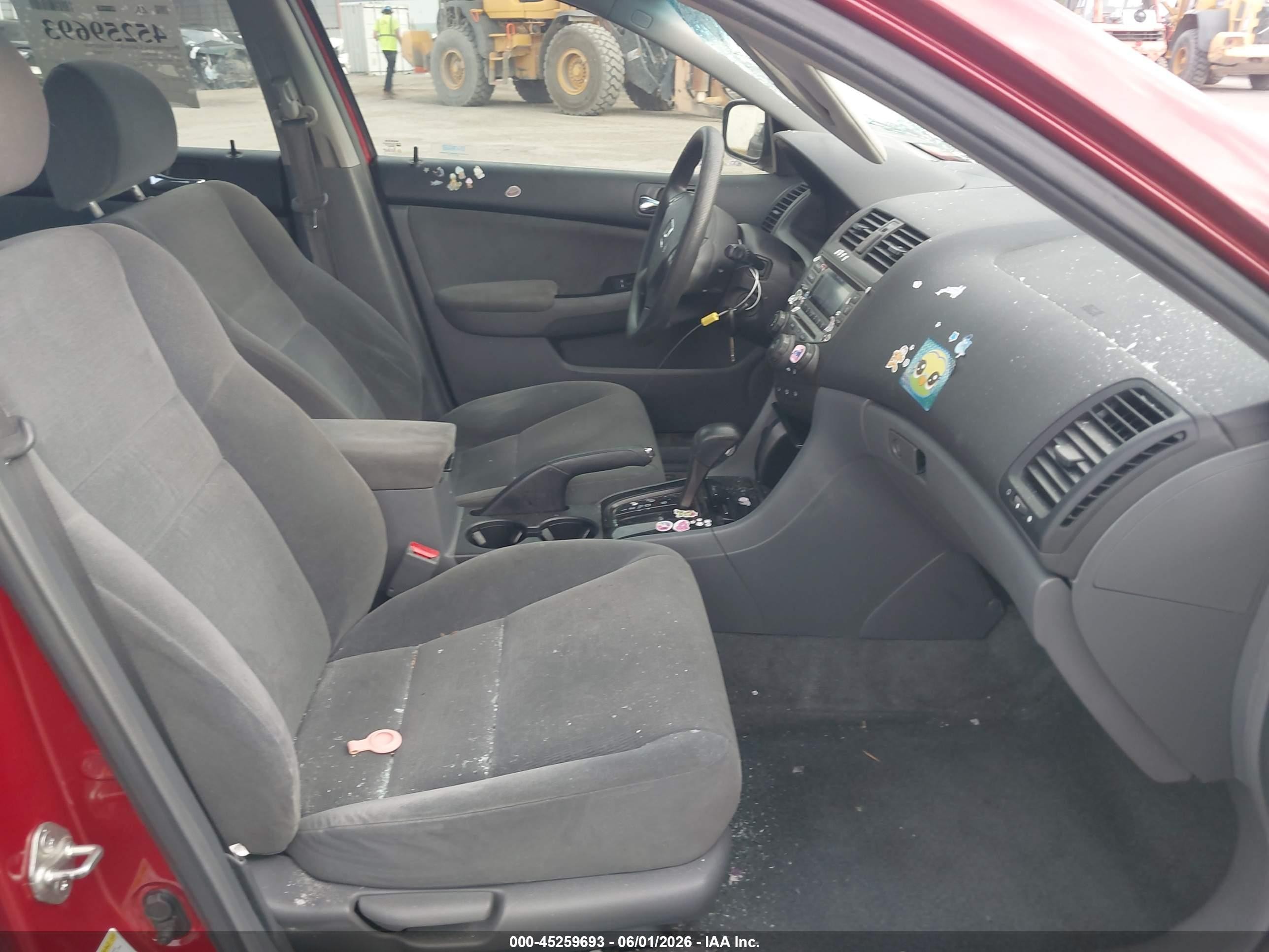 2007 Honda Accord 2.4 Se Red vin: 1HGCM56397A057514
