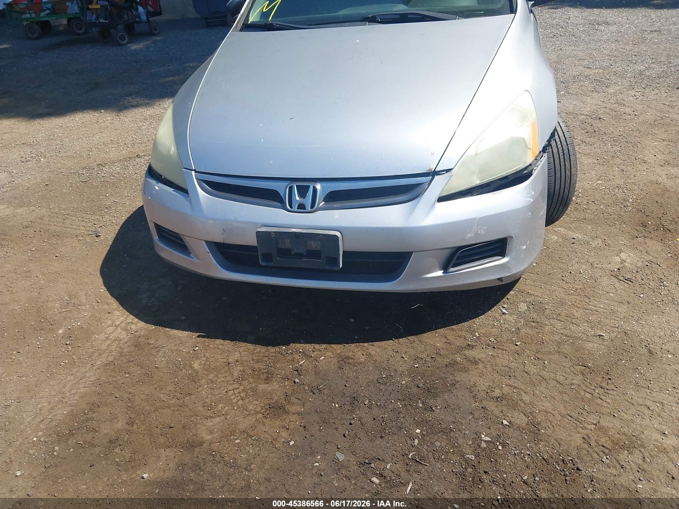 2007 Honda Accord 2.4 Se Silver vin: 1HGCM56397A111569