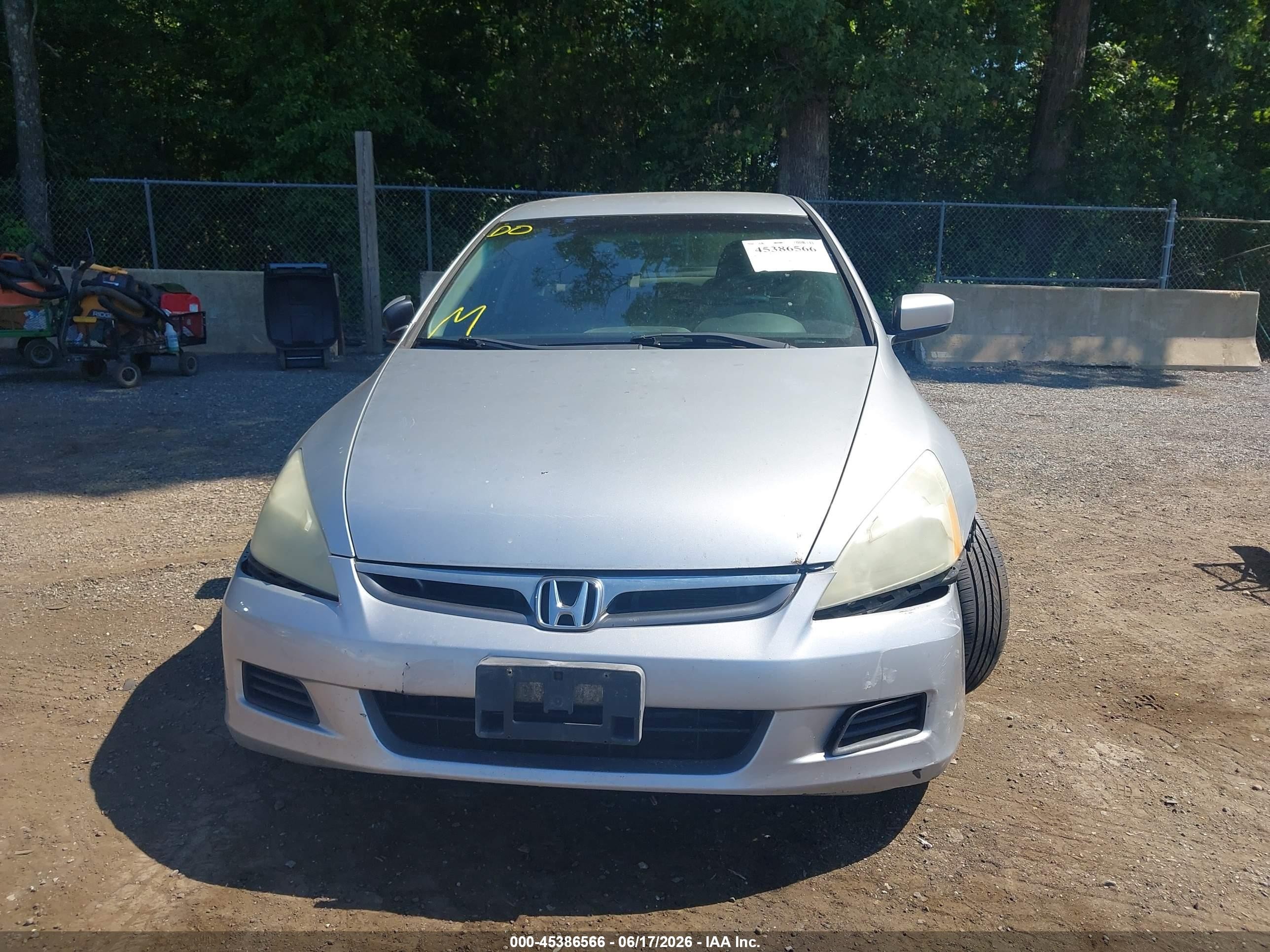 2007 Honda Accord 2.4 Se Silver vin: 1HGCM56397A111569