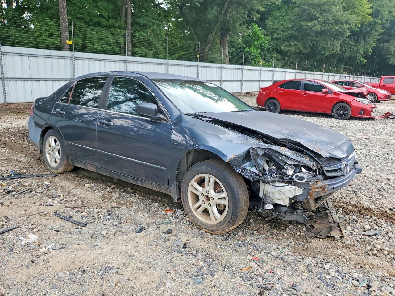 2007 Honda Accord Se Charcoal vin: 1HGCM56397A140666