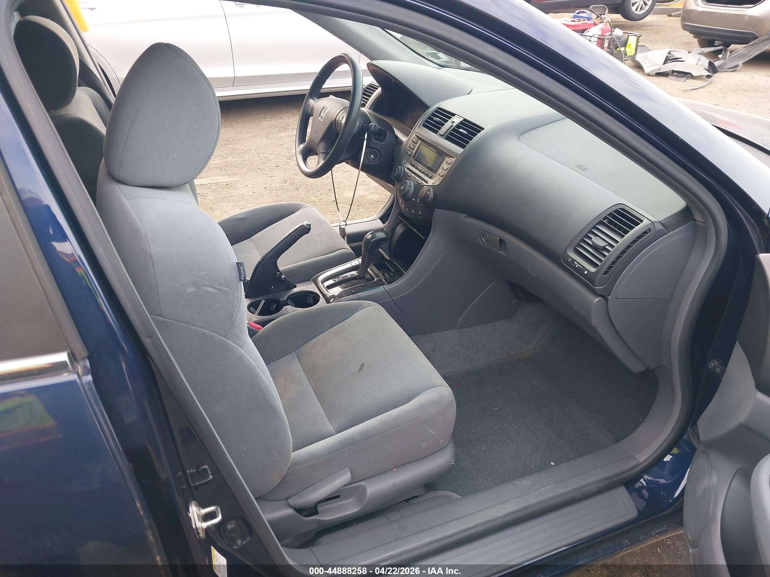 2007 Honda Accord 2.4 Se Blue vin: 1HGCM56397A182142