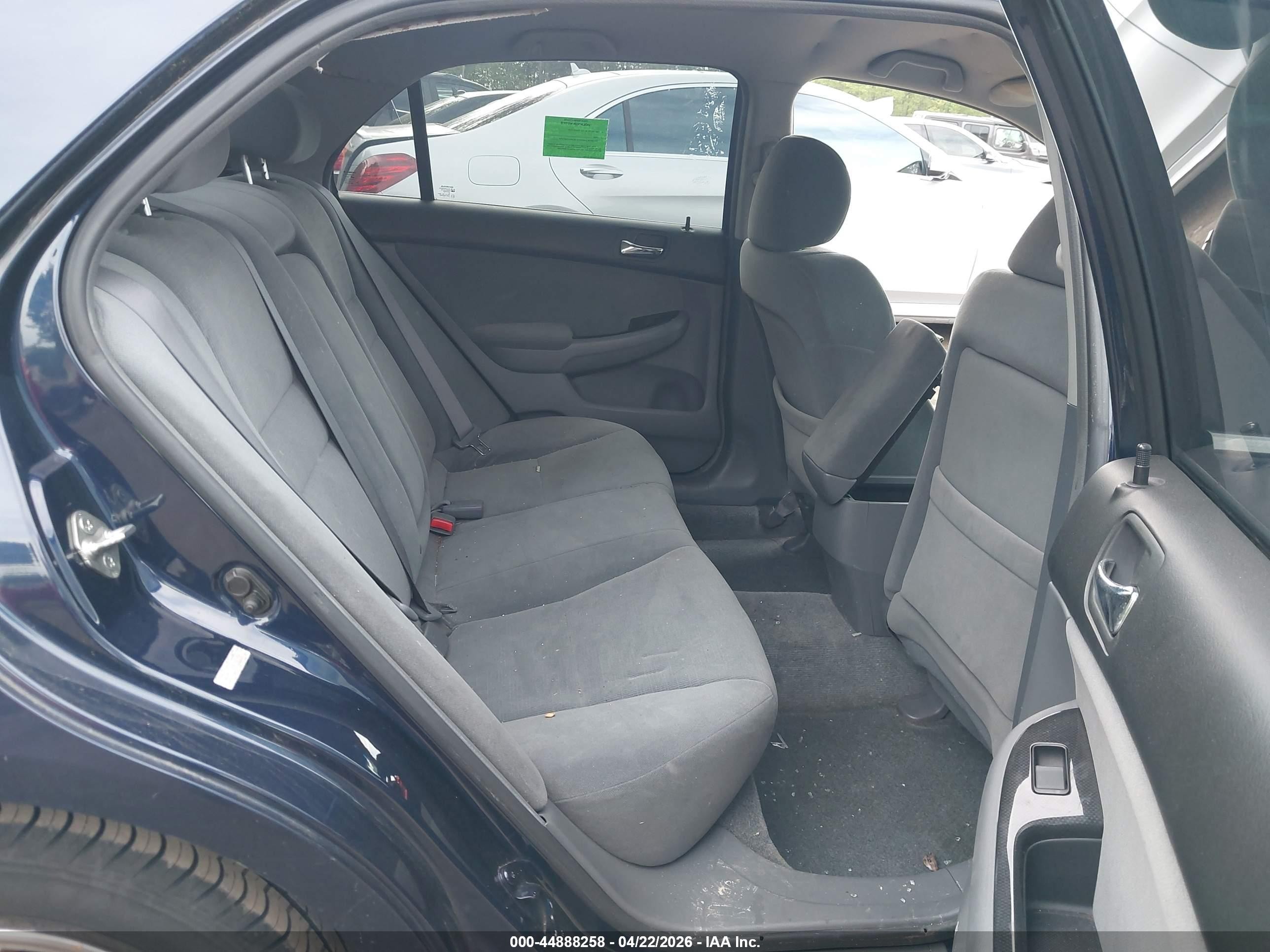 2007 Honda Accord 2.4 Se Blue vin: 1HGCM56397A182142