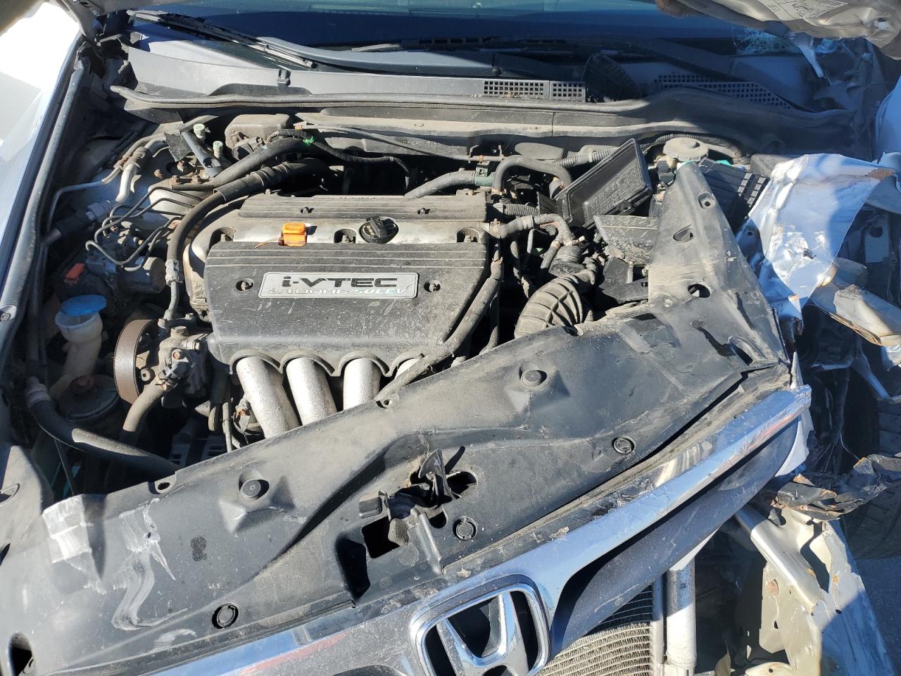 2007 Honda Accord Gray vin: 1HGCM56397A192718