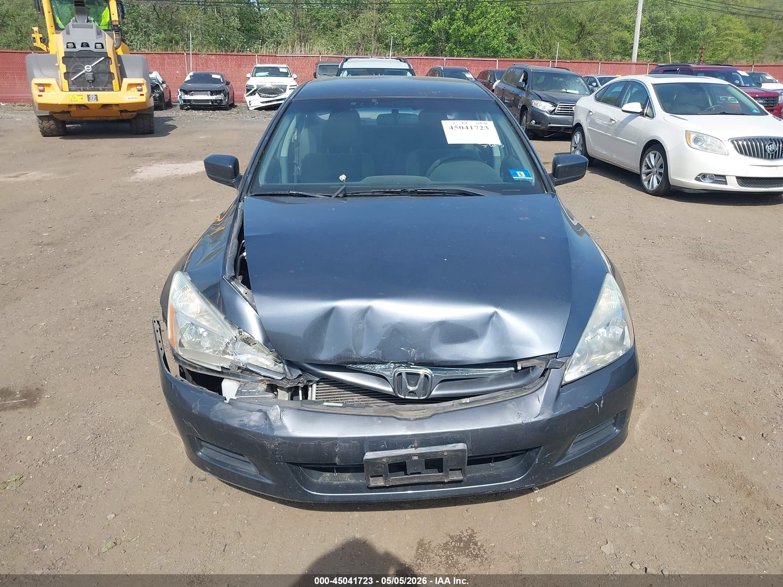2007 Honda Accord 2.4 Se Gray vin: 1HGCM56397A199104