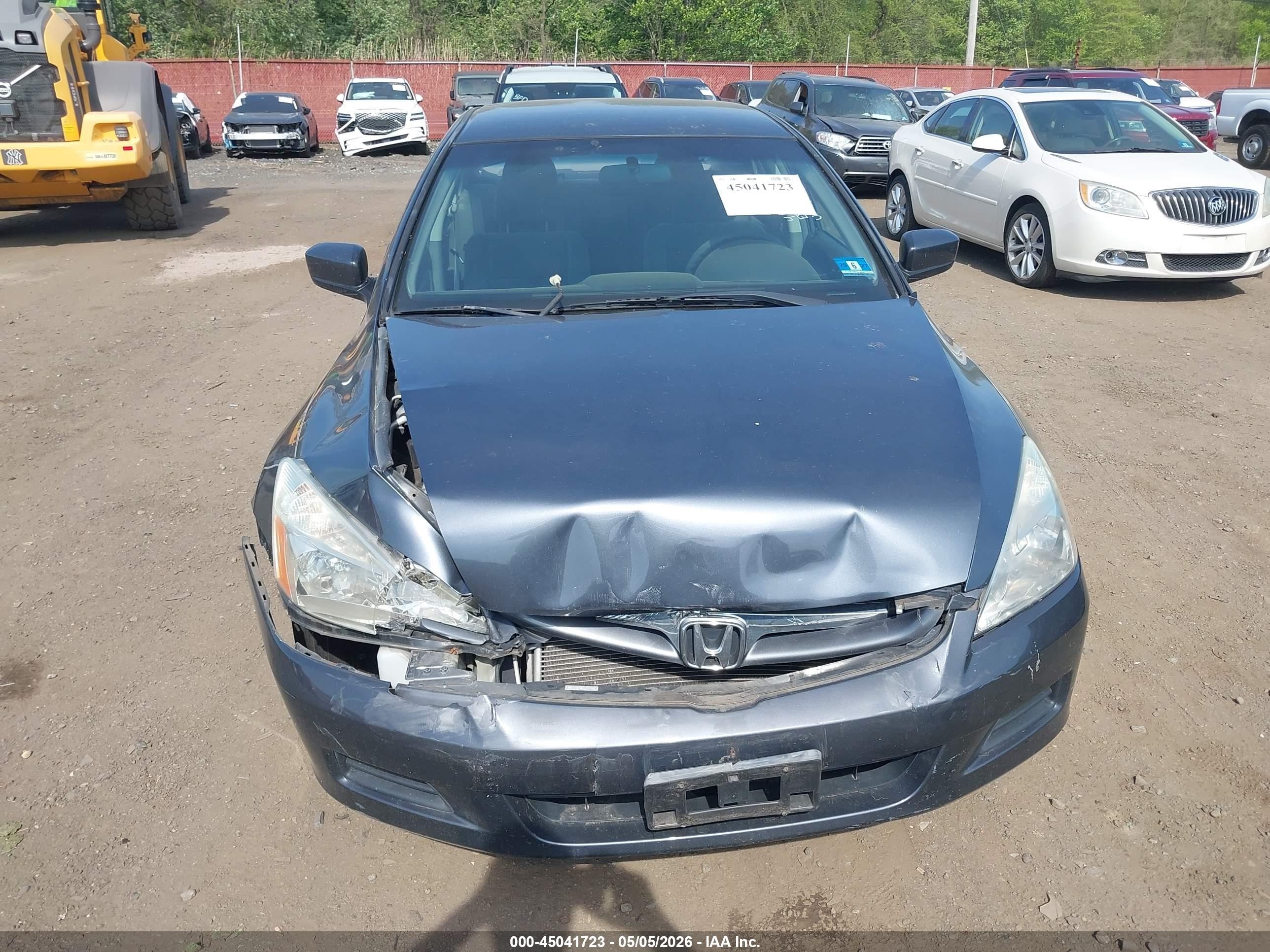 2007 Honda Accord 2.4 Se Gray vin: 1HGCM56397A199104