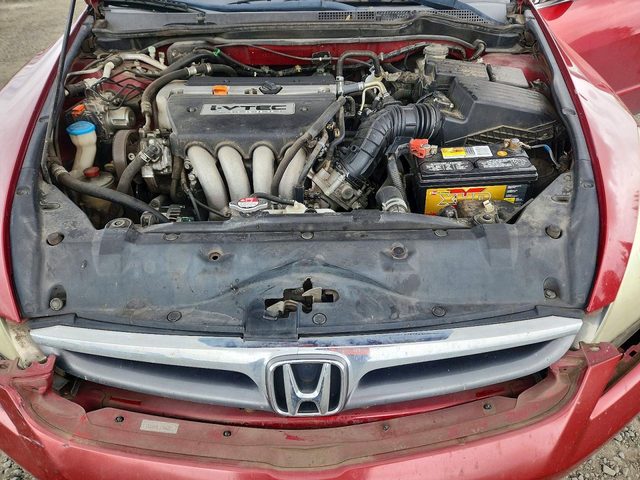 2007 Honda Accord Se Red vin: 1HGCM56397A204172
