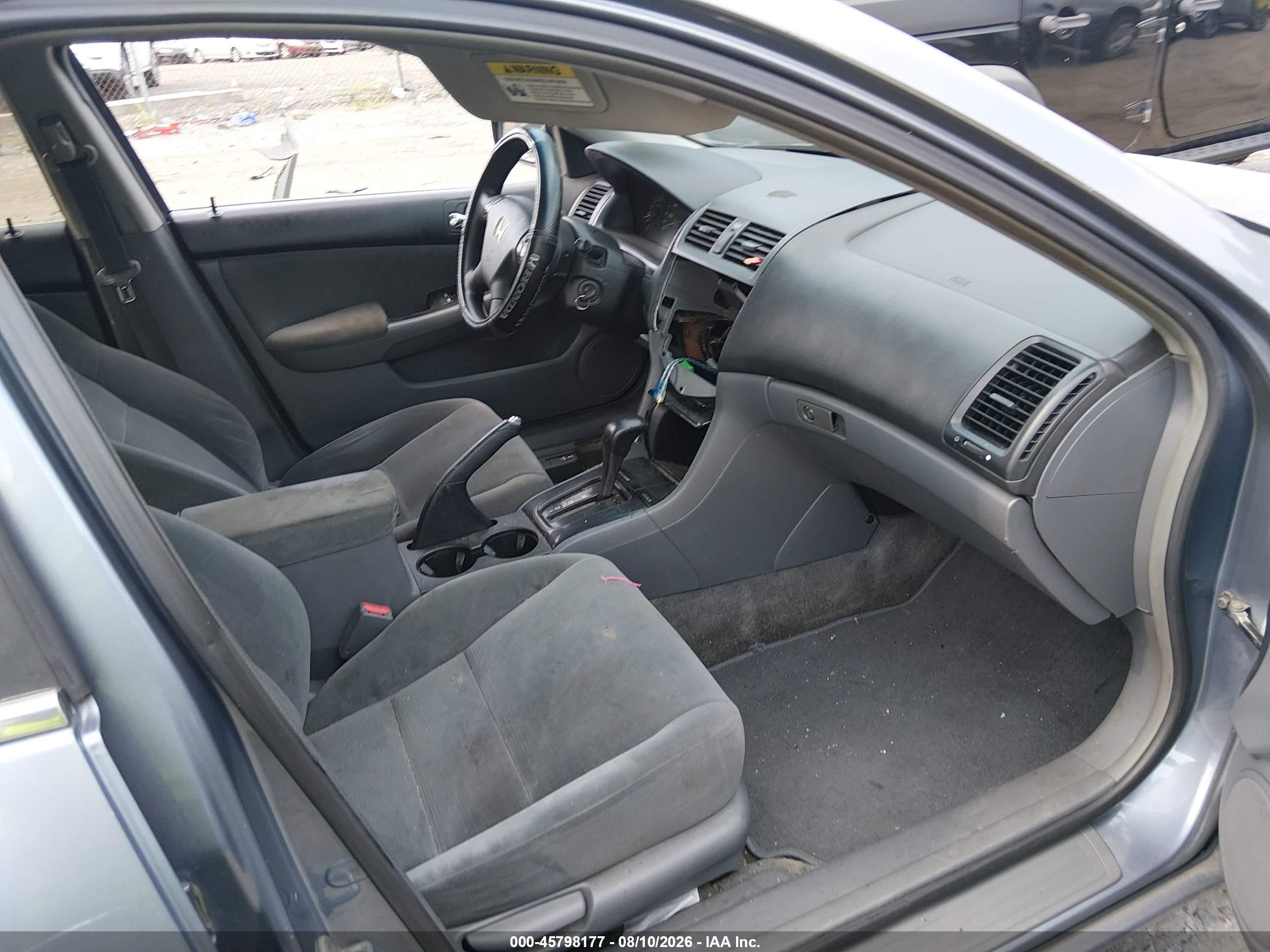 2007 Honda Accord 2.4 Se Blue vin: 1HGCM56397A206942