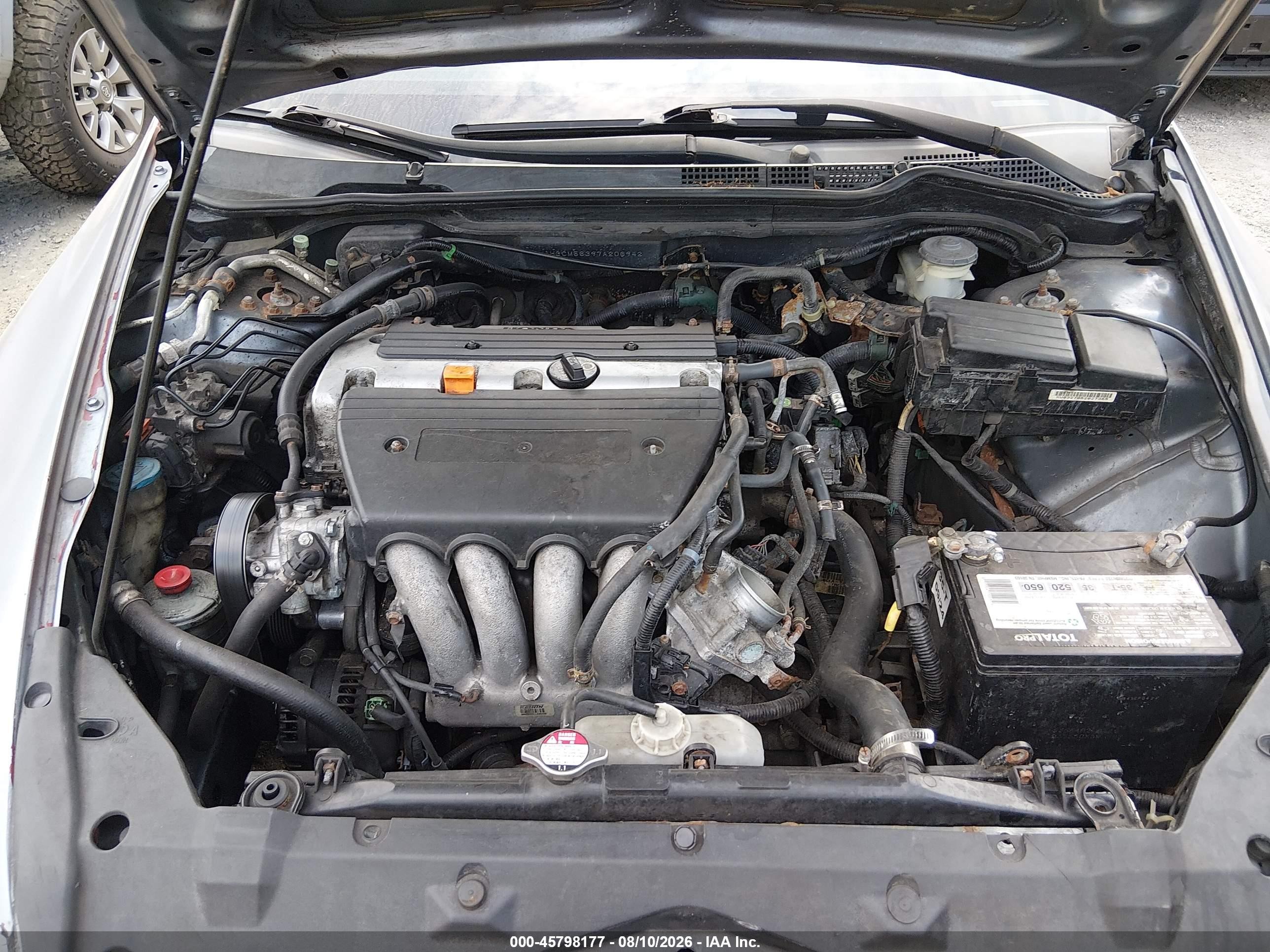 2007 Honda Accord 2.4 Se Blue vin: 1HGCM56397A206942