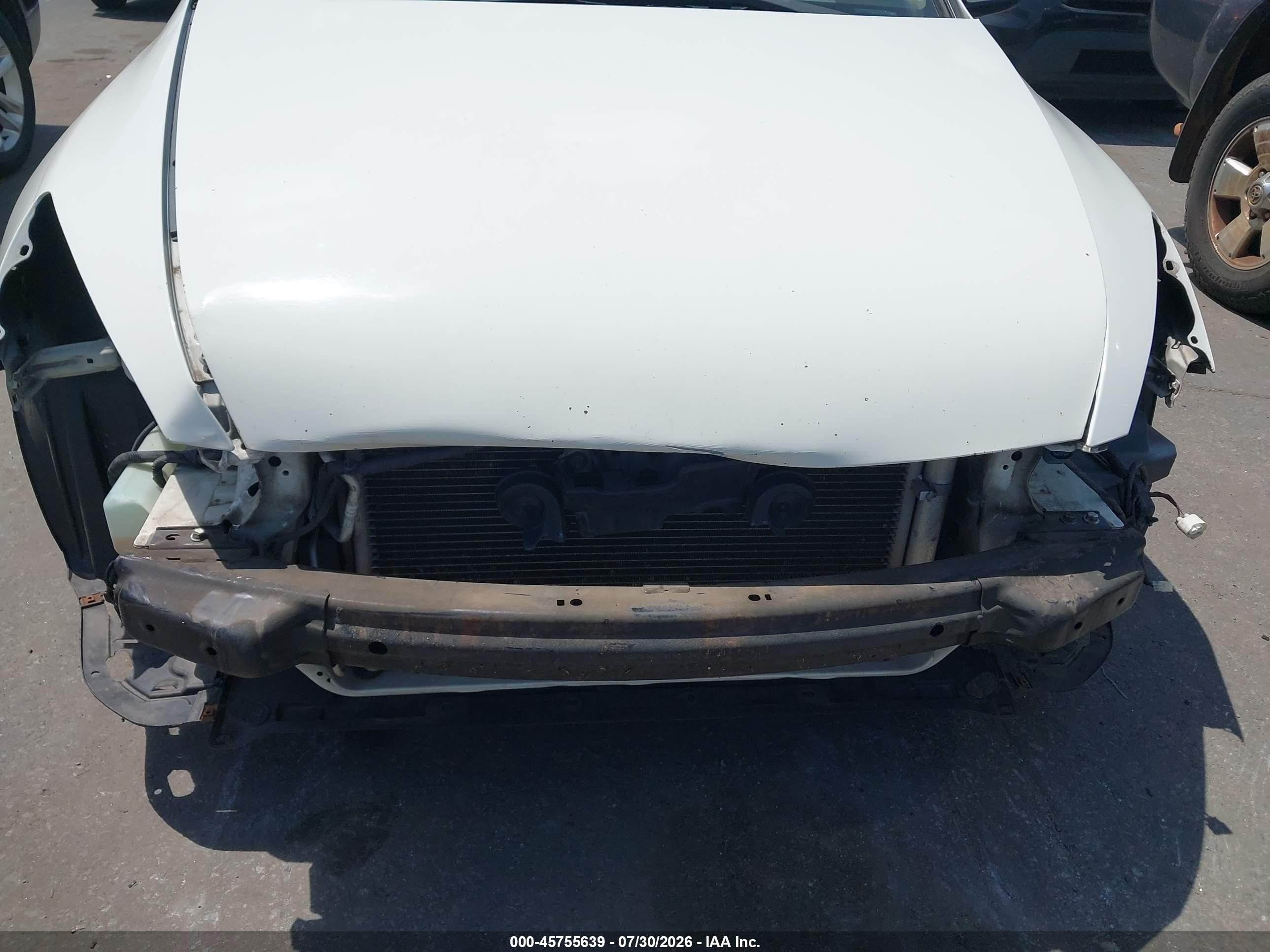 2007 Honda Accord 2.4 Se White vin: 1HGCM56397A212353