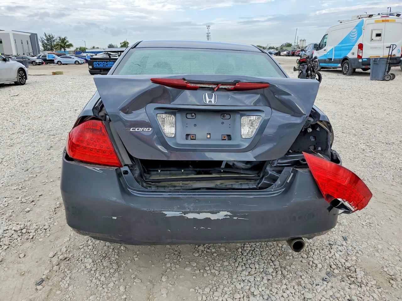 2007 Honda Accord Se Gray vin: 1HGCM56397A218086