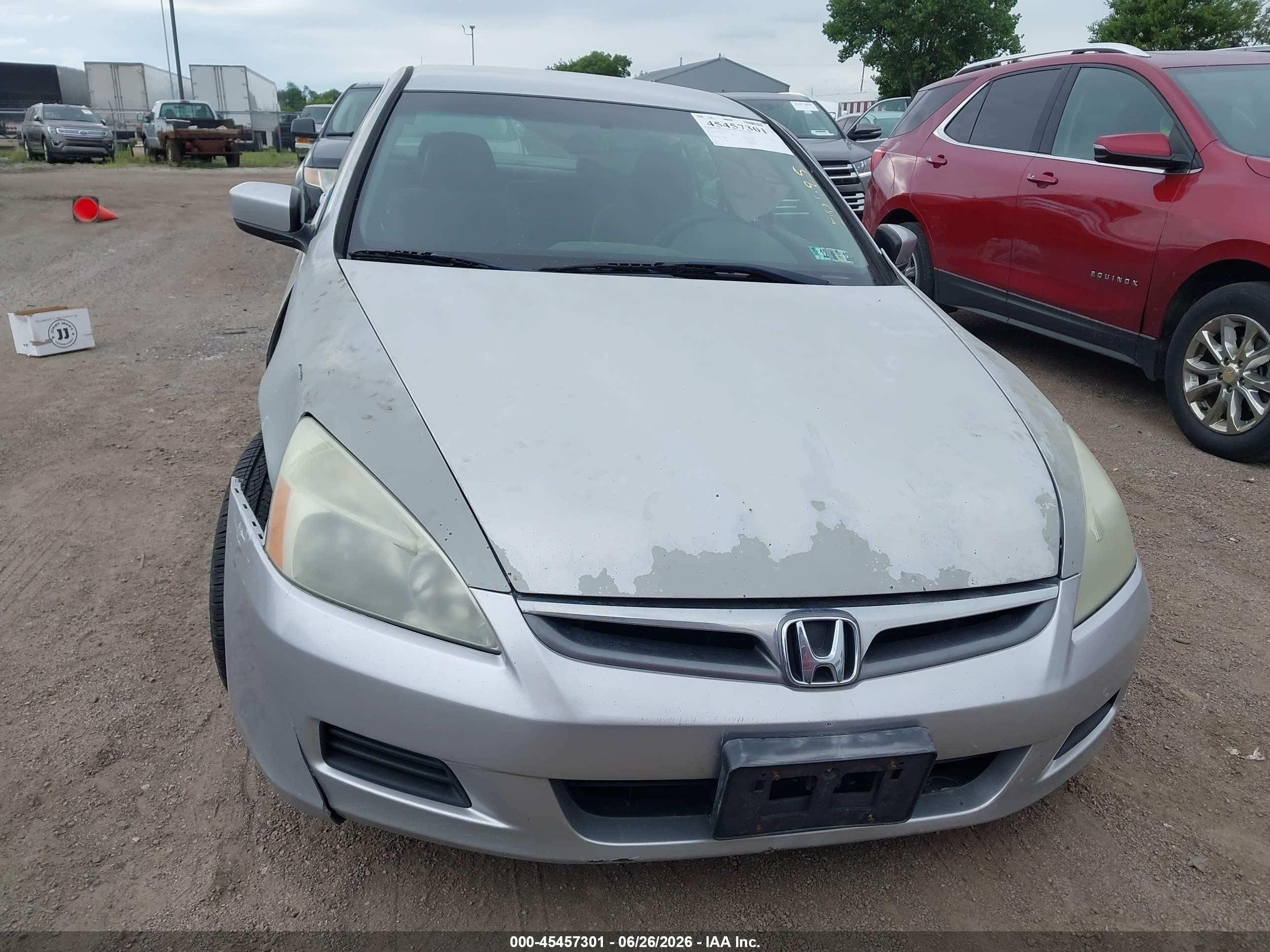 2007 Honda Accord 2.4 Se Silver vin: 1HGCM56397A225765