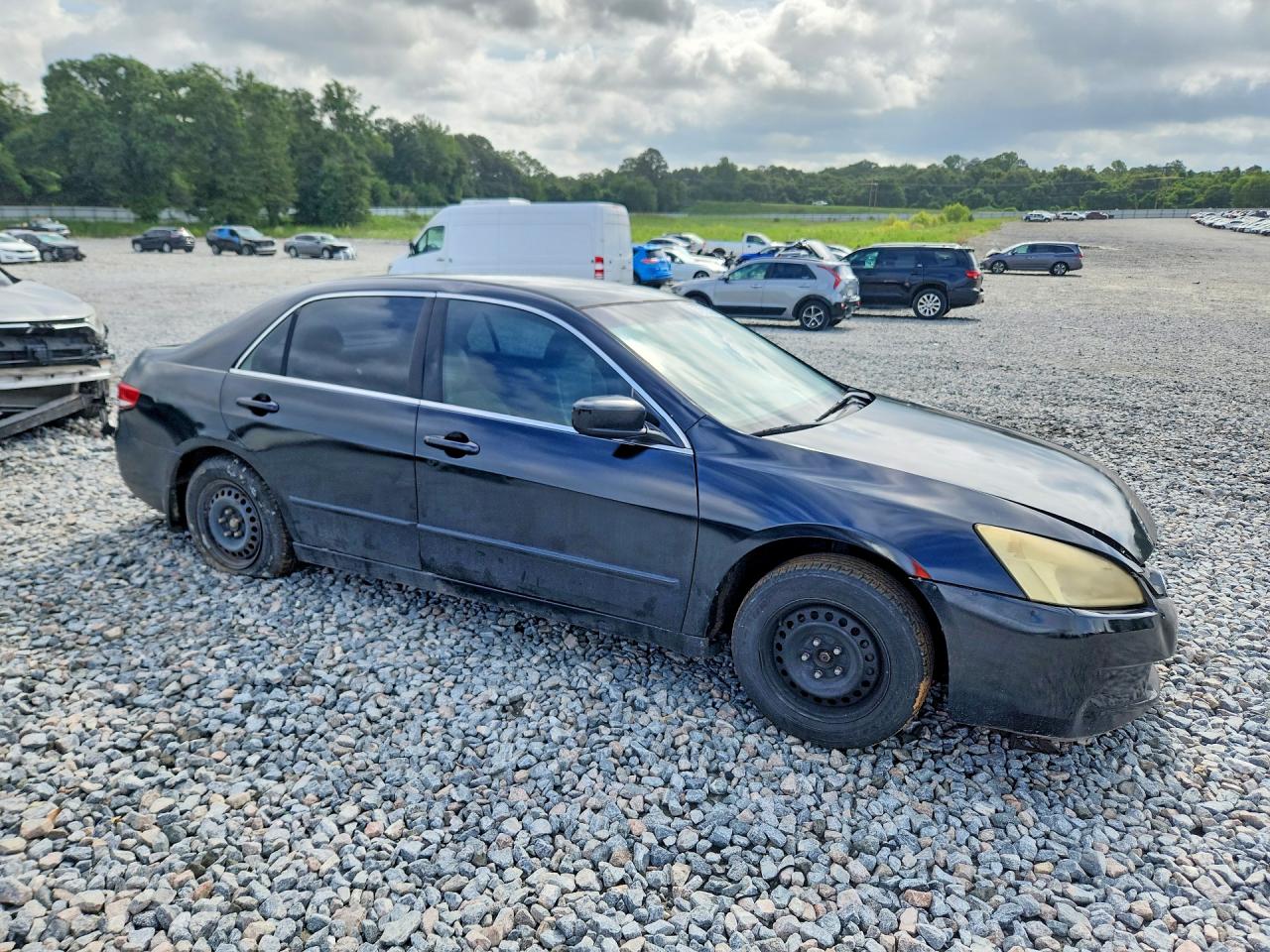 2003 Honda Accord Lx Black vin: 1HGCM563X3A046063