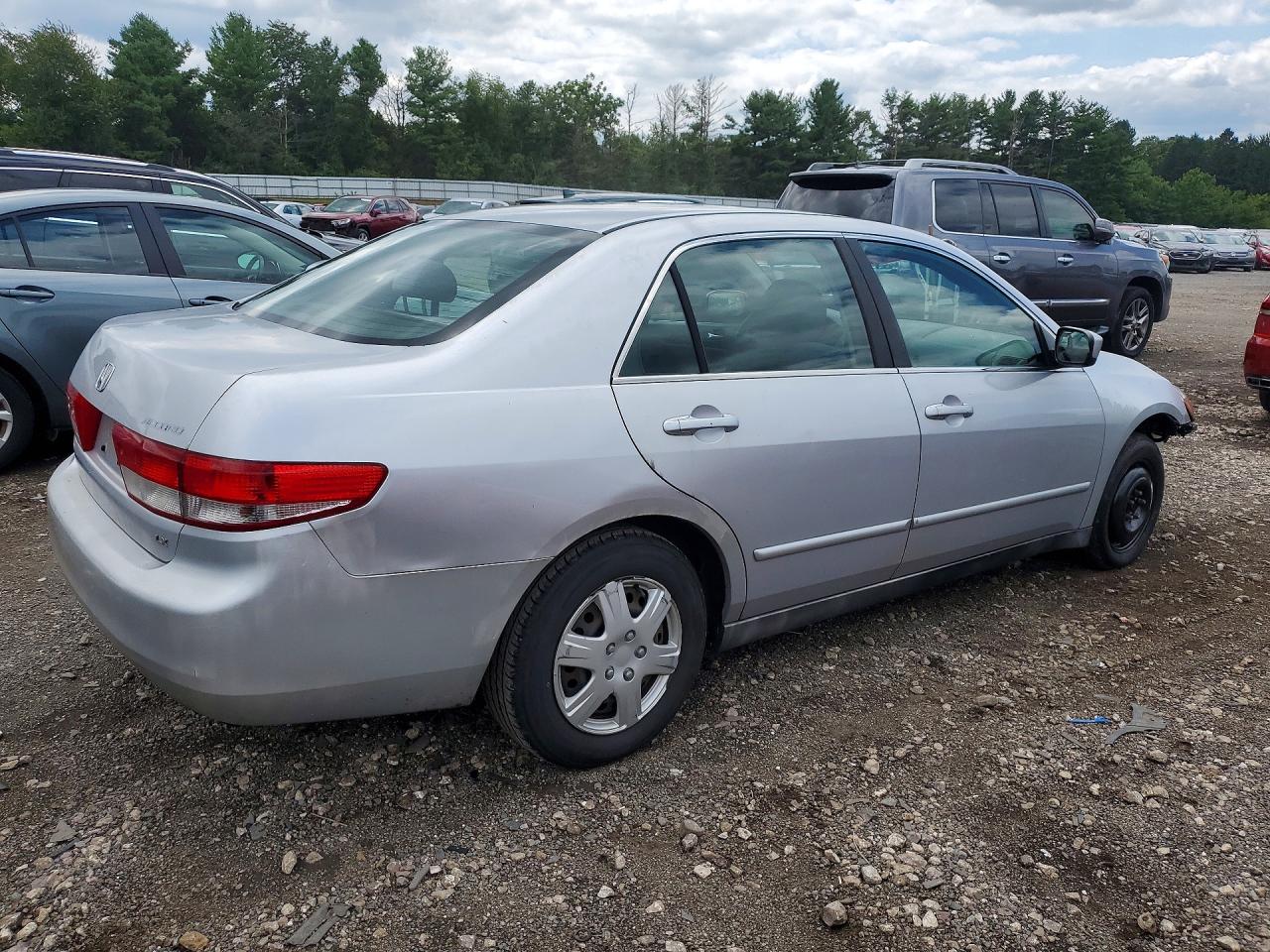 2003 Honda Accord Lx Silver vin: 1HGCM563X3A081038