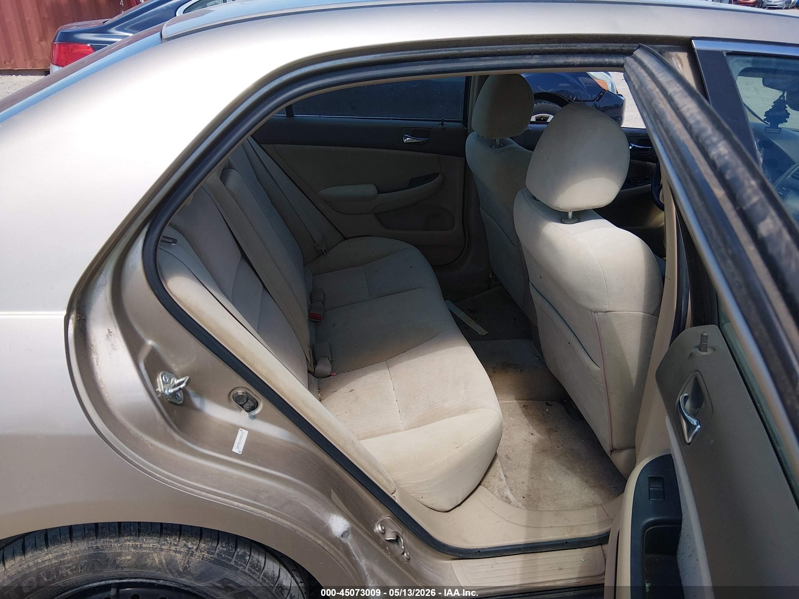 2004 Honda Accord 2.4 Lx Tan vin: 1HGCM563X4A056495