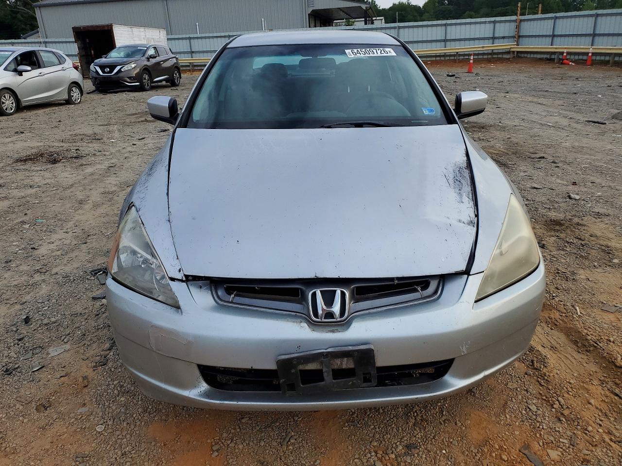 2004 Honda Accord Lx Silver vin: 1HGCM563X4A068503