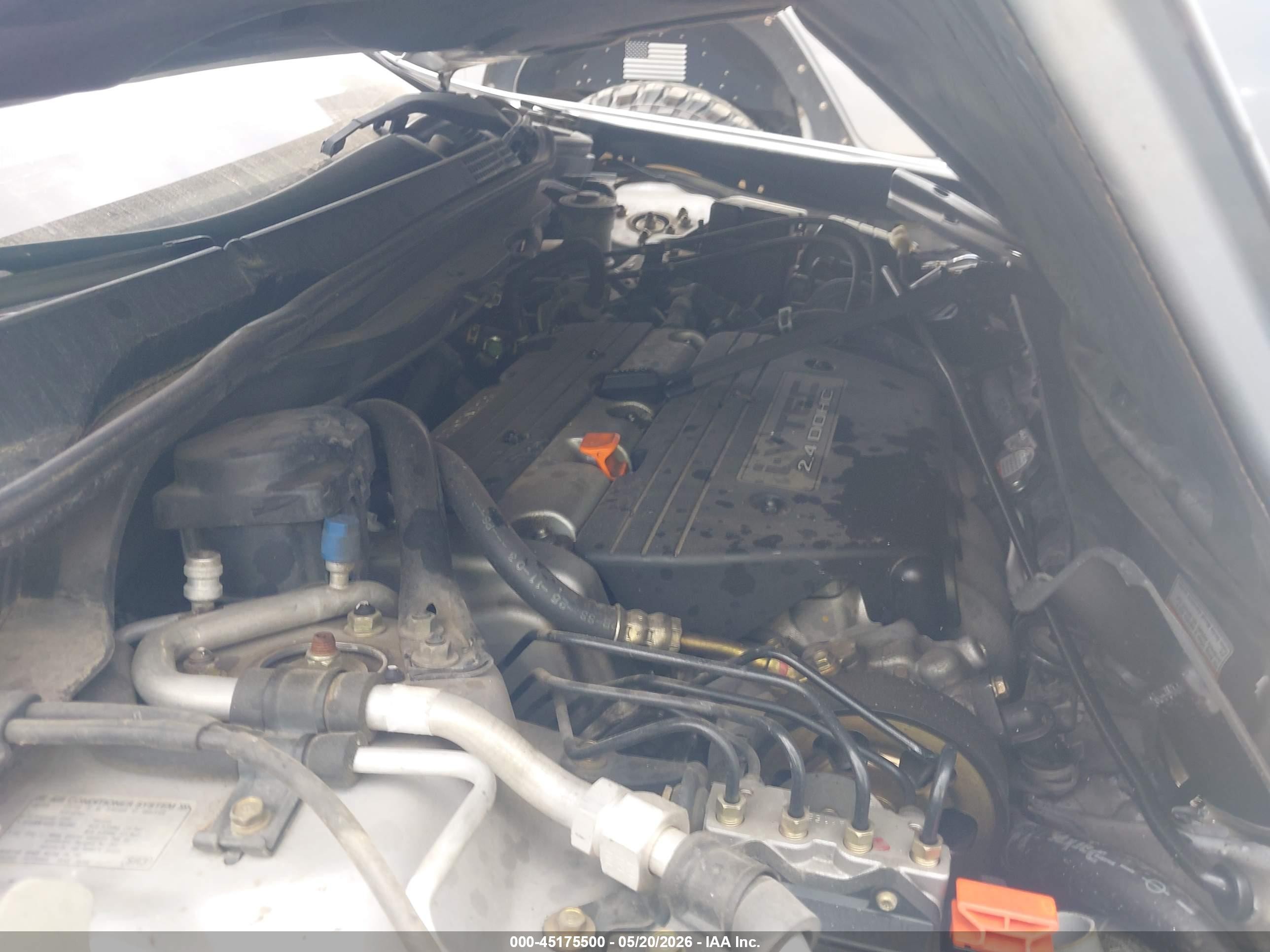 2004 Honda Accord 2.4 Lx Silver vin: 1HGCM563X4A074432