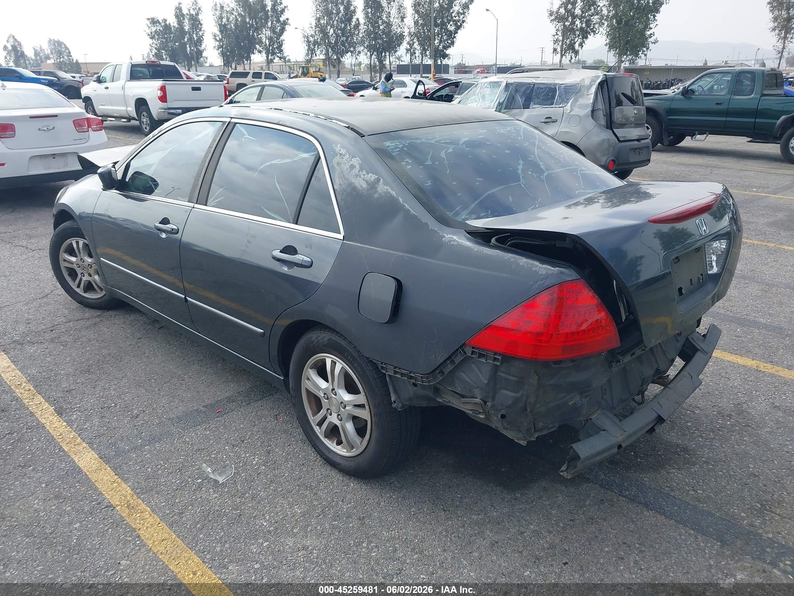 2006 Honda Accord 2.4 Se Черный vin: 1HGCM563X6A051235