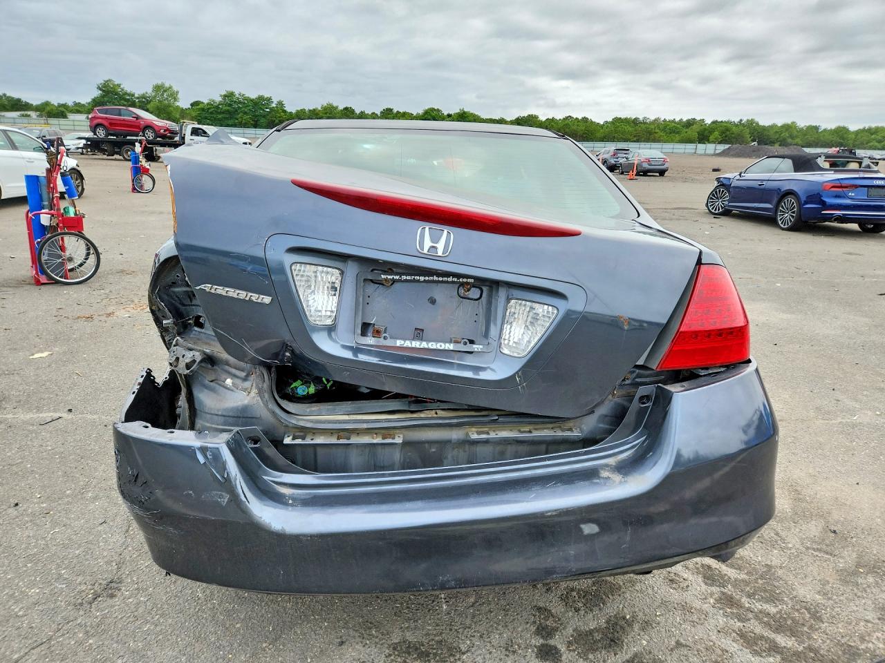 2006 Honda Accord Se Charcoal vin: 1HGCM563X6A111739