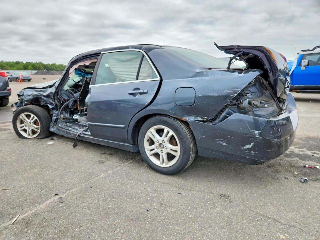 2006 Honda Accord Se Charcoal vin: 1HGCM563X6A111739