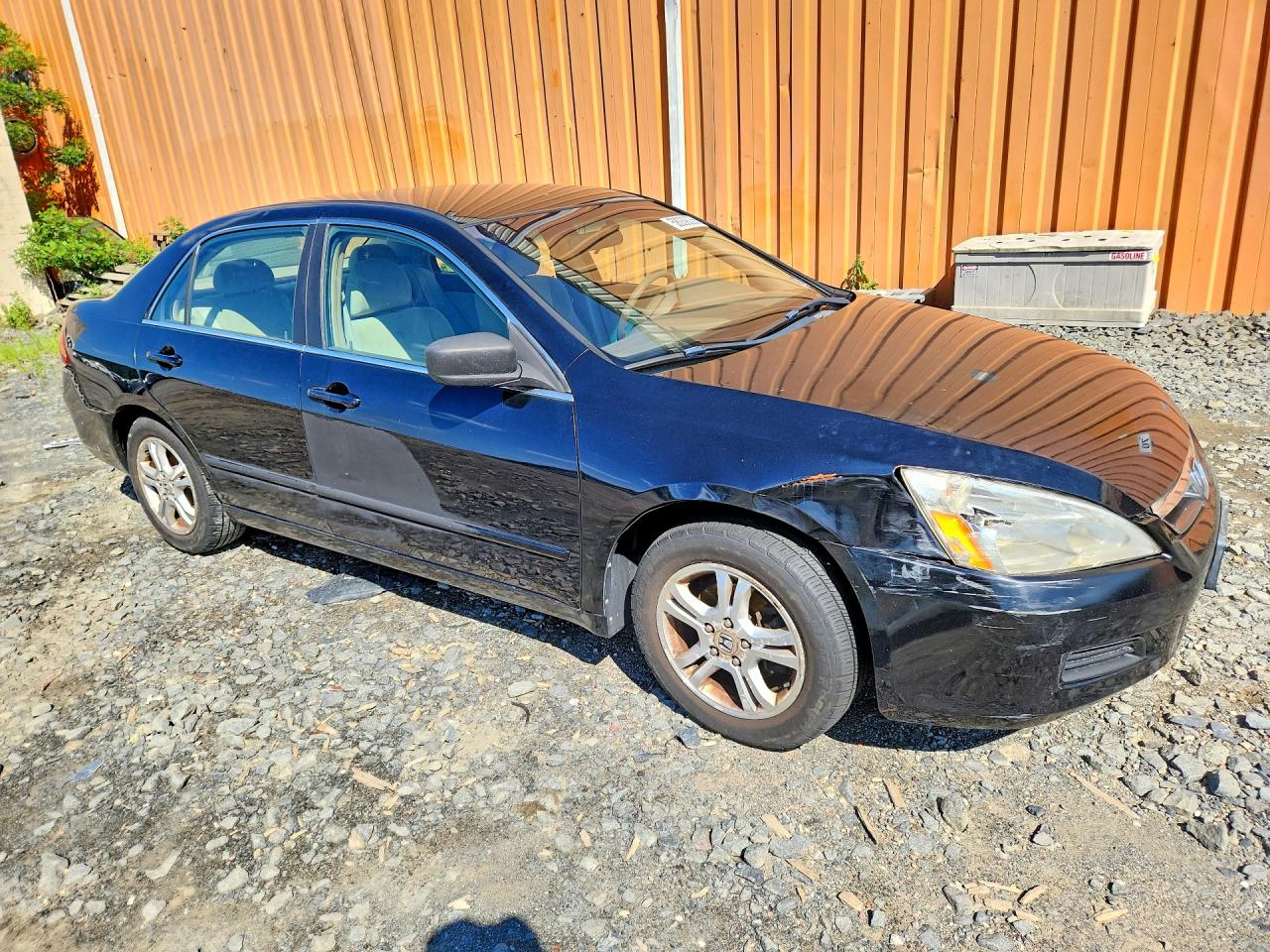 2006 Honda Accord Se Black vin: 1HGCM563X6A119274