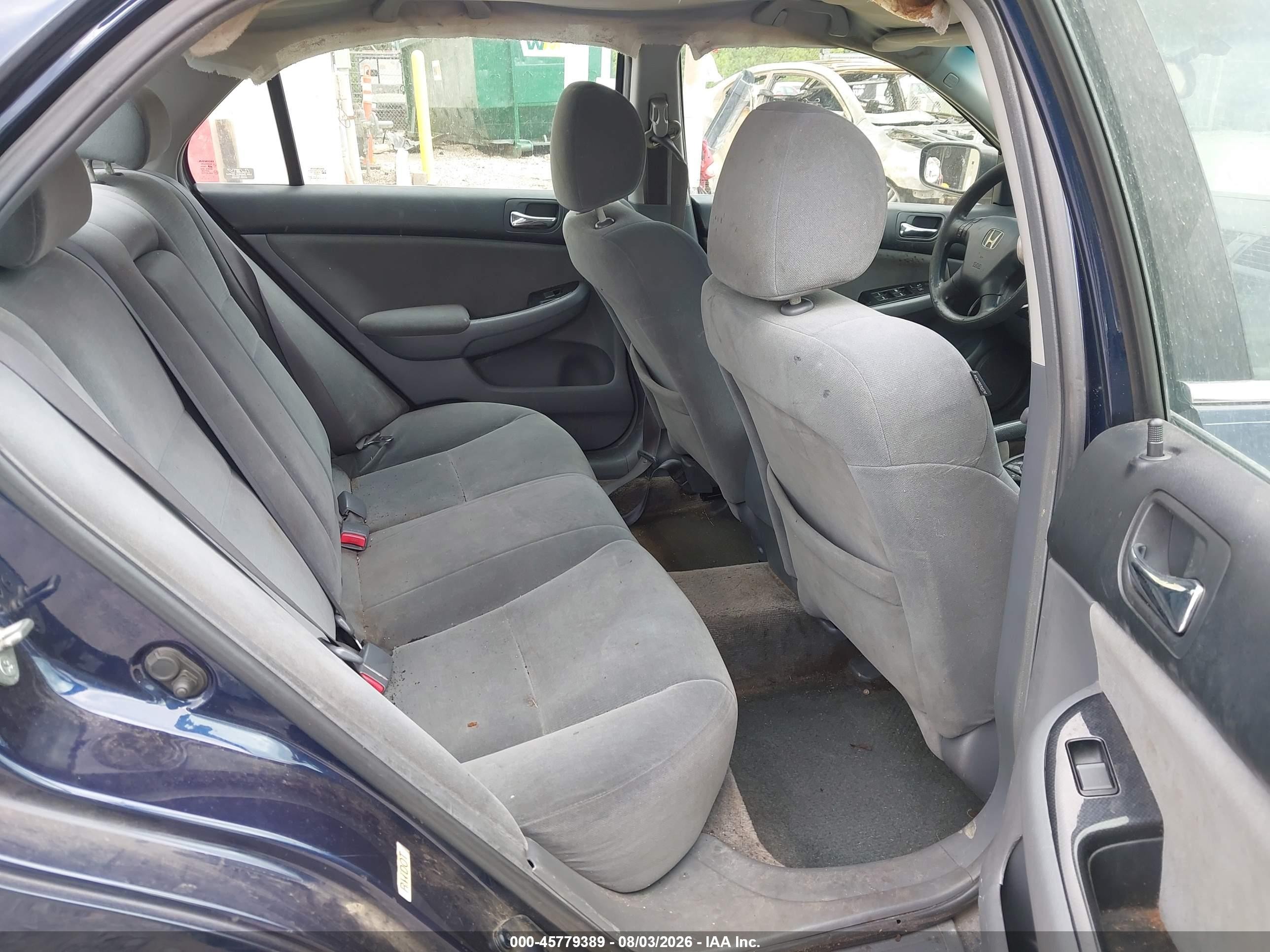 2007 Honda Accord 2.4 Se Blue vin: 1HGCM563X7A053228