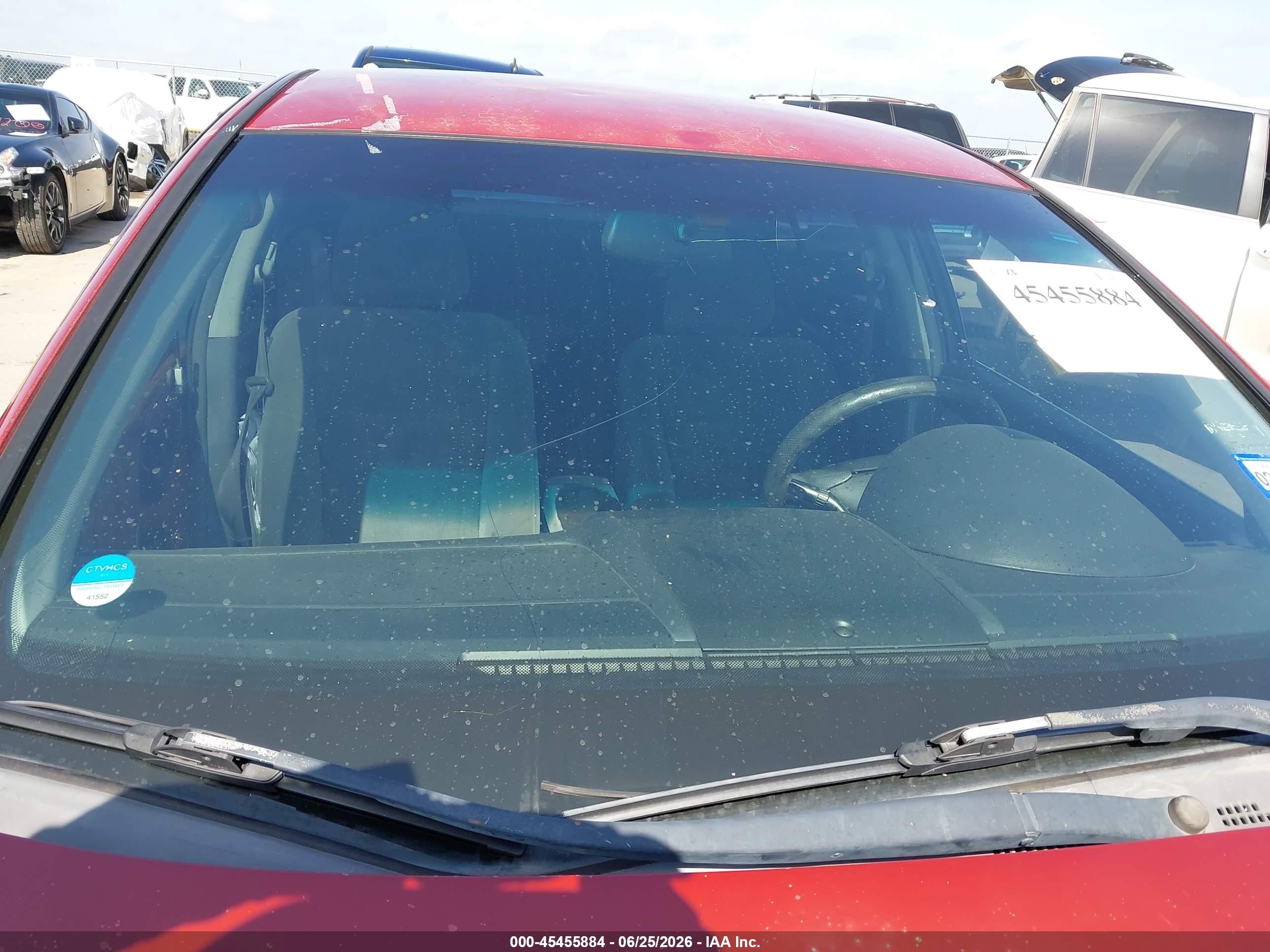 2007 Honda Accord 2.4 Se Красный vin: 1HGCM563X7A086441