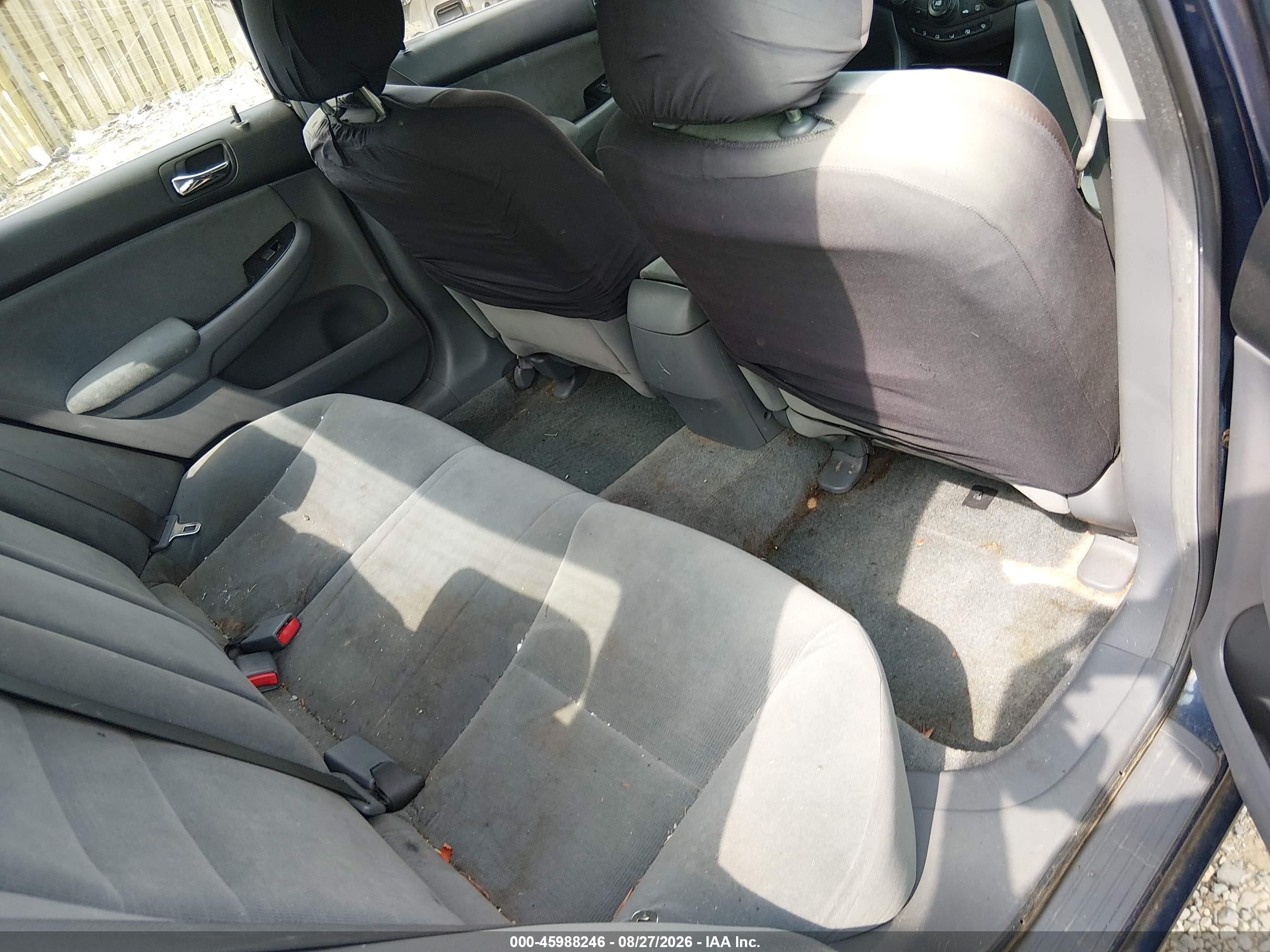2007 Honda Accord 2.4 Se Blue vin: 1HGCM563X7A096242