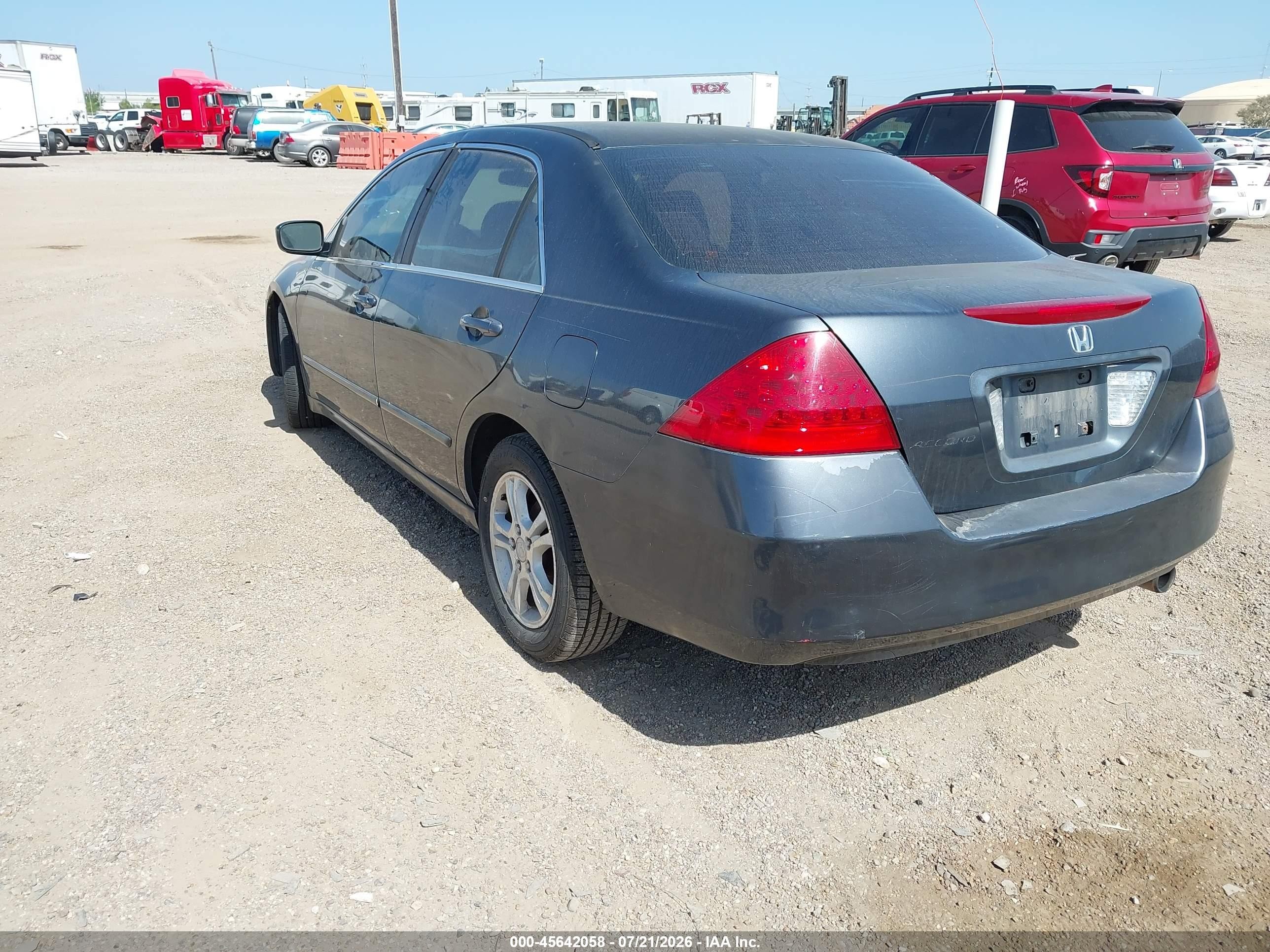 2007 Honda Accord 2.4 Se Black vin: 1HGCM563X7A121723