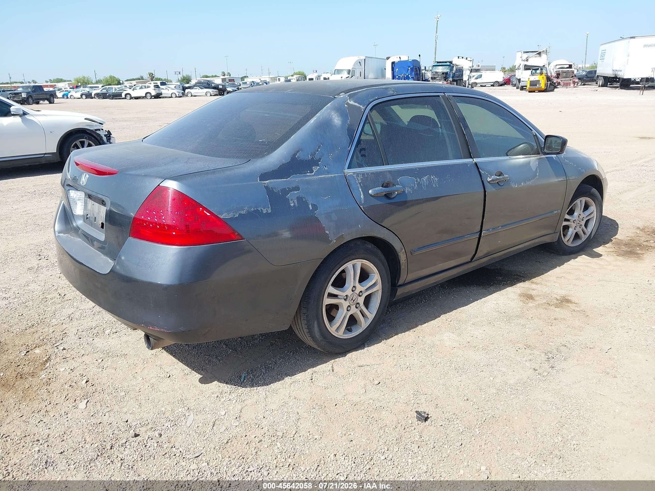 2007 Honda Accord 2.4 Se Black vin: 1HGCM563X7A121723