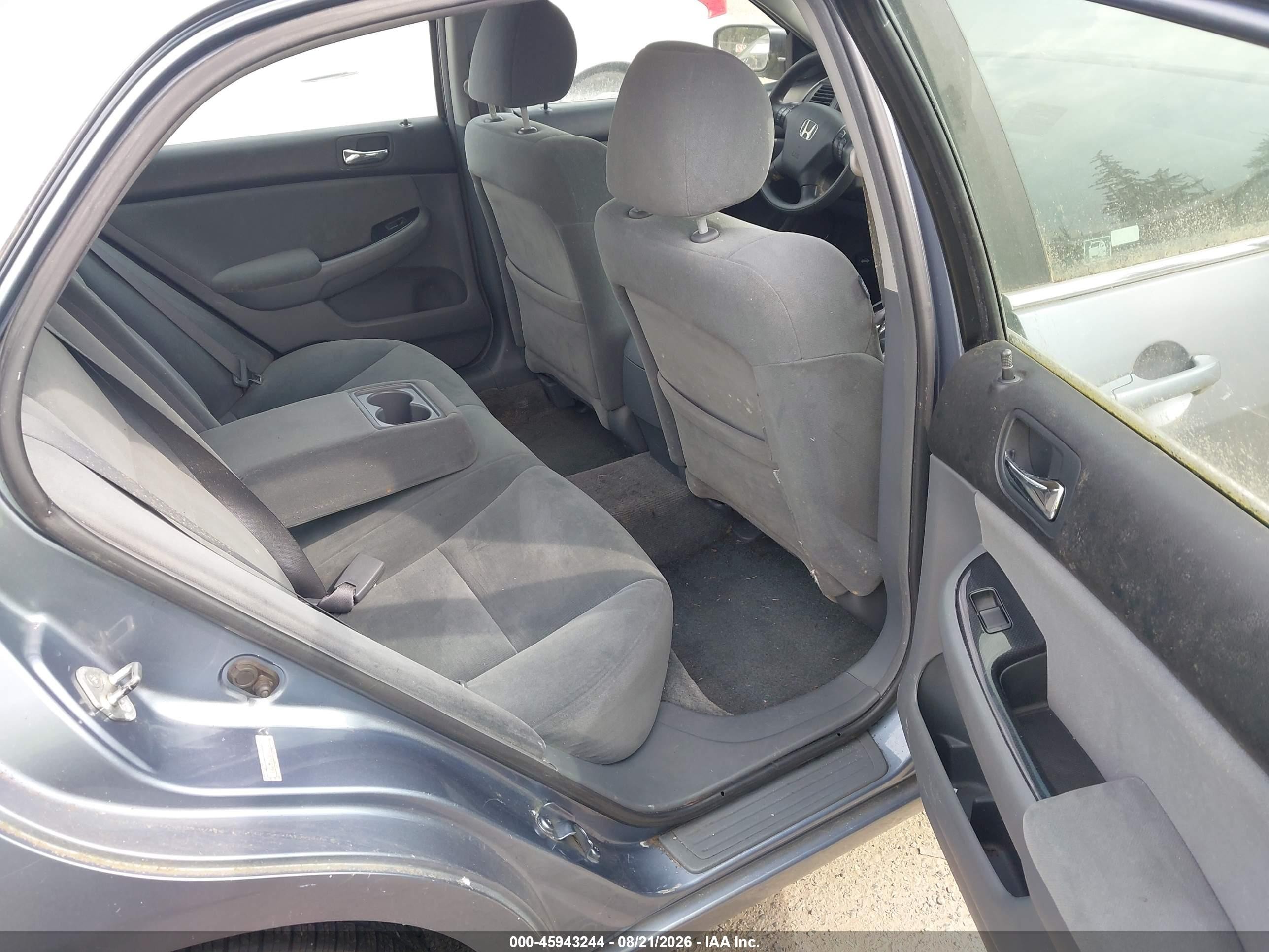 2007 Honda Accord 2.4 Se Light Blue vin: 1HGCM563X7A161817