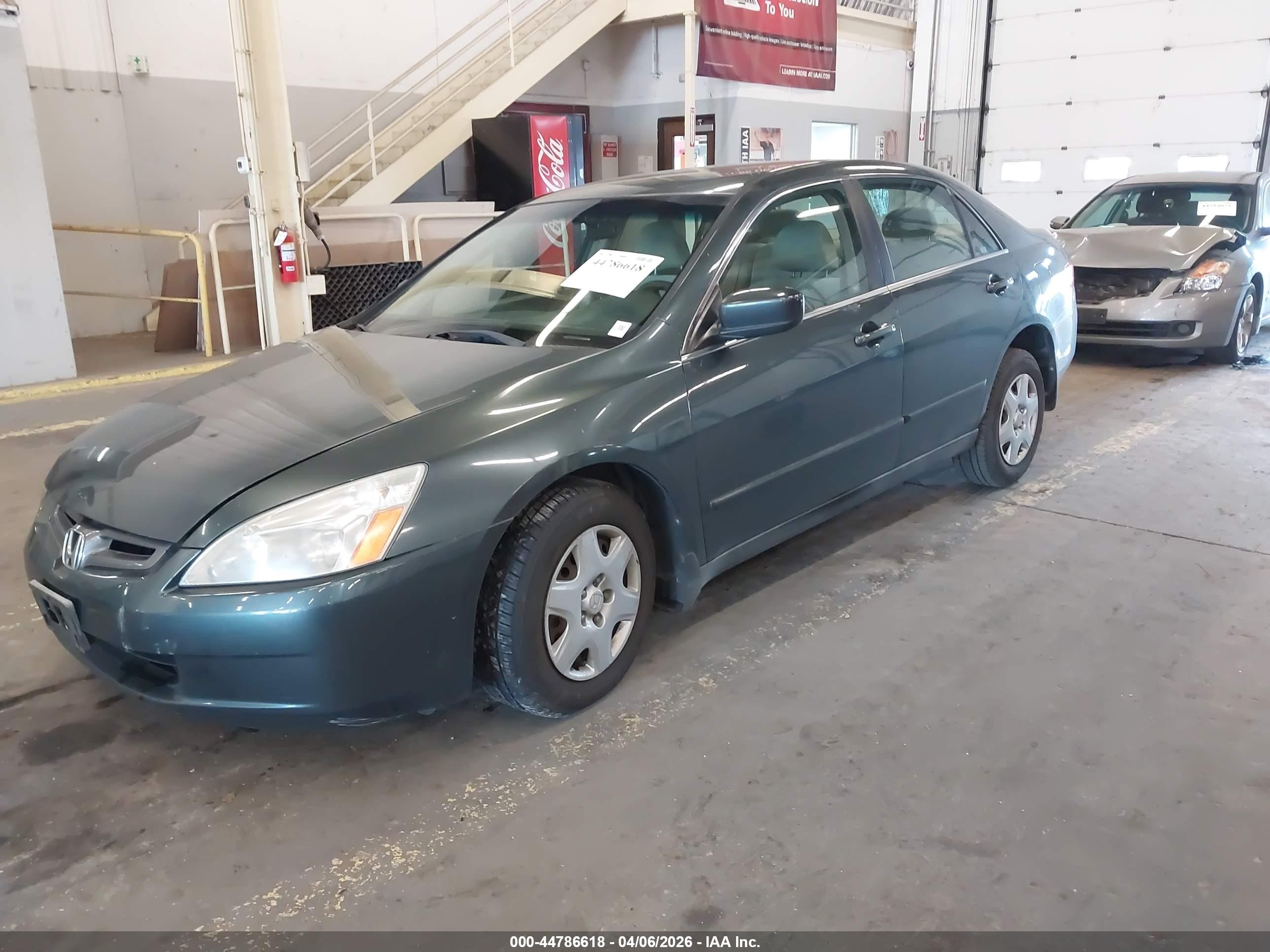 2005 Honda Accord 2.4 Lx Gray vin: 1HGCM56405A006912