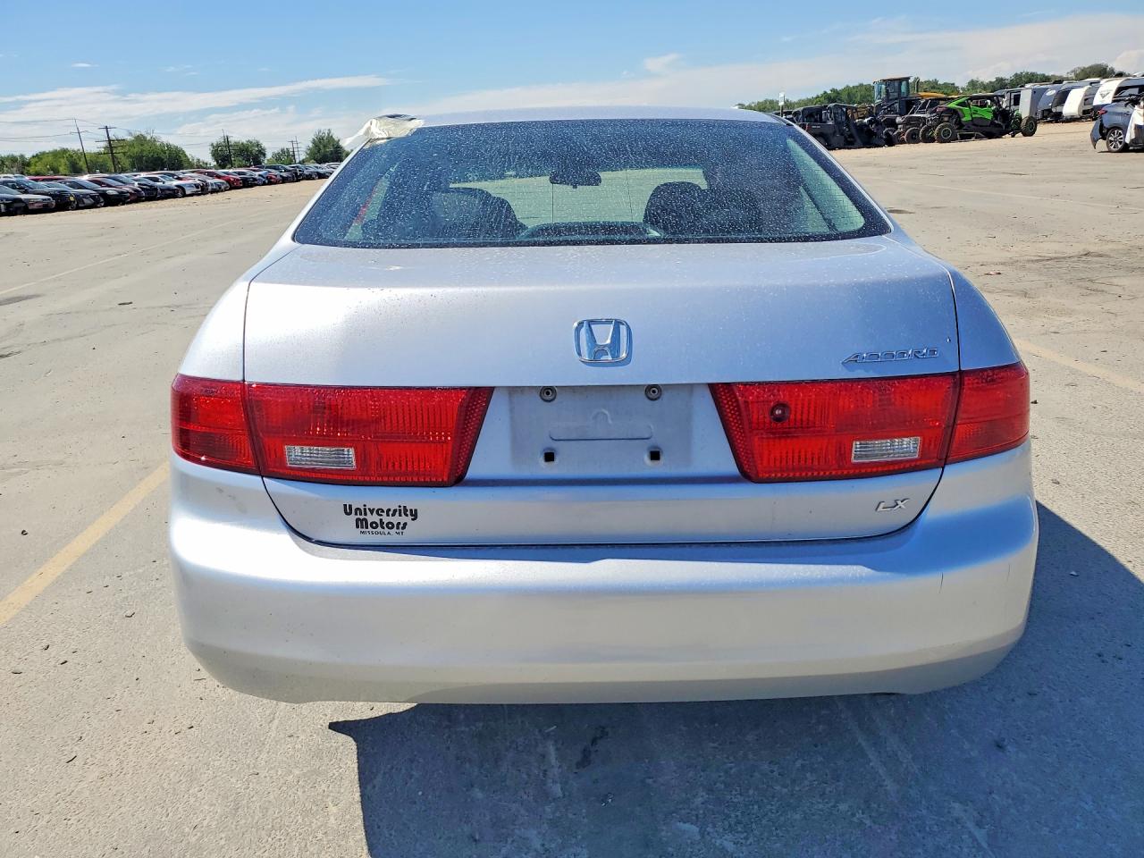 2005 Honda Accord Lx Silver vin: 1HGCM56405A019157