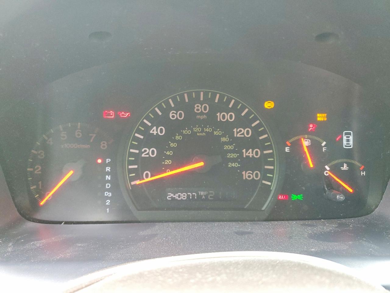 2005 Honda Accord Lx Beige vin: 1HGCM56405A049324