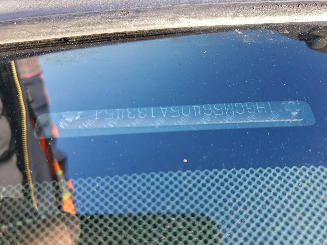 2005 Honda Accord Lx Синий vin: 1HGCM56405A133451