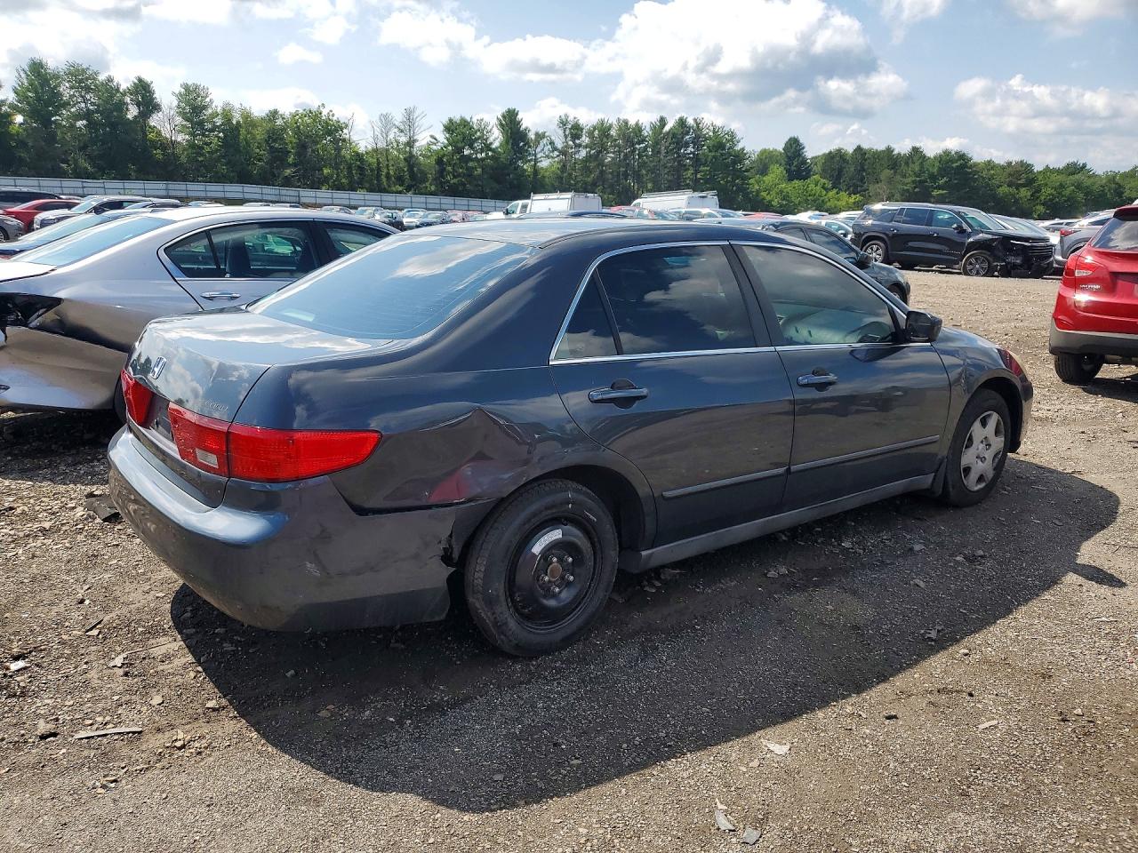 2005 Honda Accord Lx Gray vin: 1HGCM56405A156468
