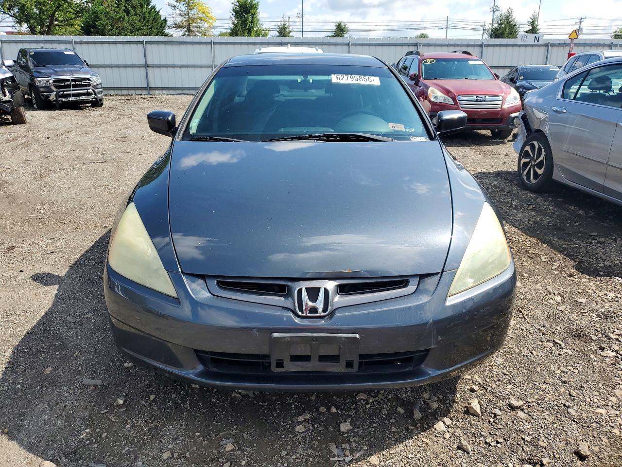 2005 Honda Accord Lx Gray vin: 1HGCM56405A156468