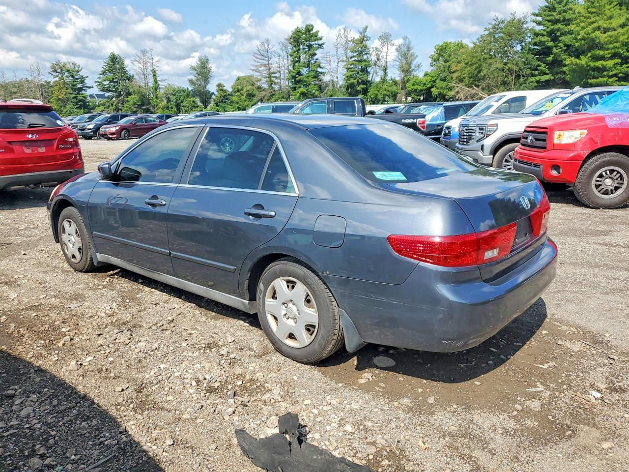 2005 Honda Accord Lx Gray vin: 1HGCM56405A156468