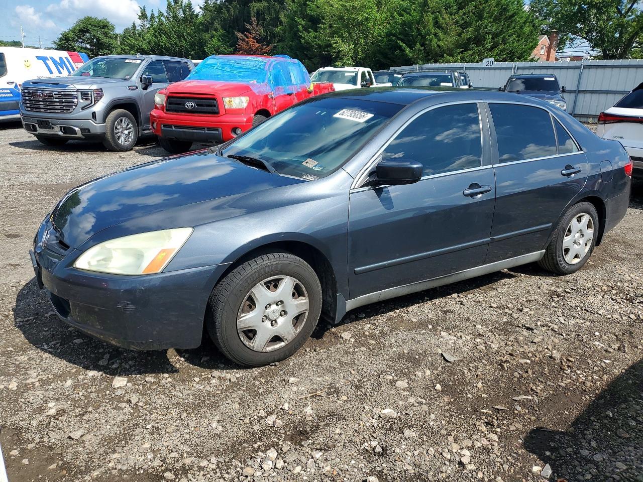 2005 Honda Accord Lx Gray vin: 1HGCM56405A156468