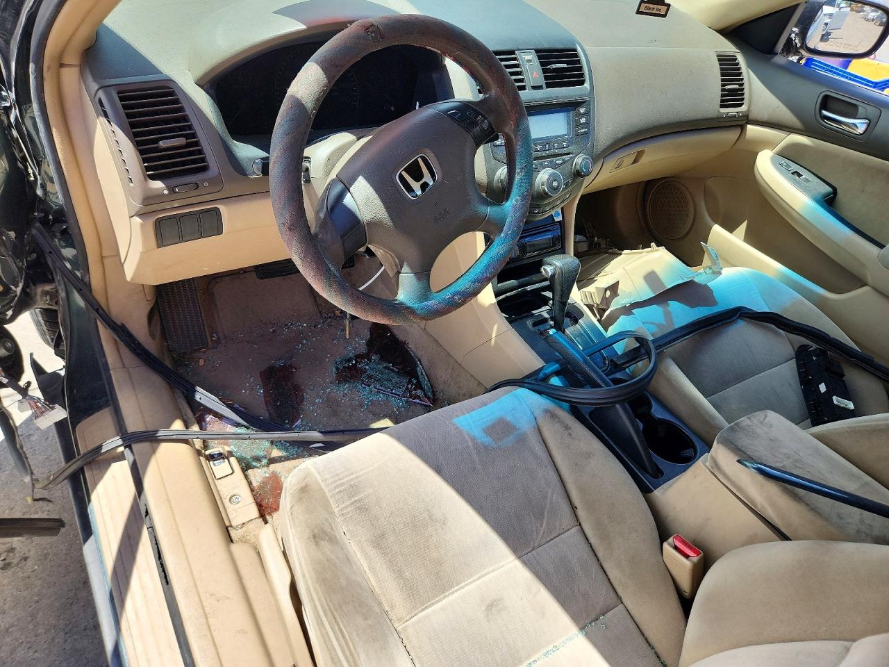 2005 Honda Accord Lx Green vin: 1HGCM56405A158141
