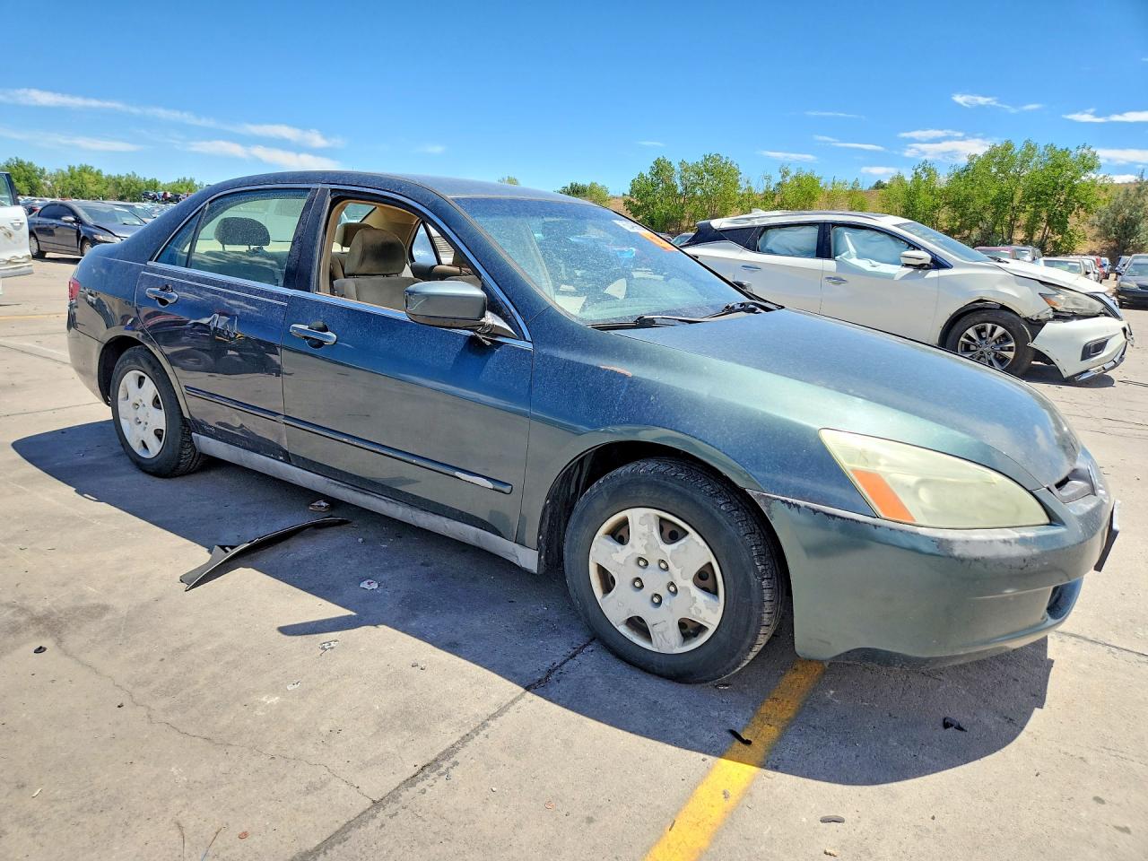 2005 Honda Accord Lx Green vin: 1HGCM56405A158141