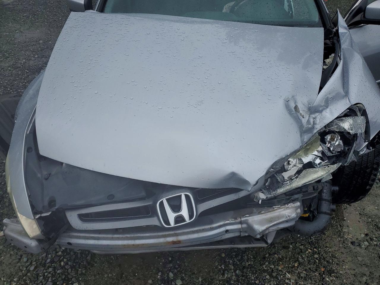 2005 Honda Accord Lx Silver vin: 1HGCM56405A165896